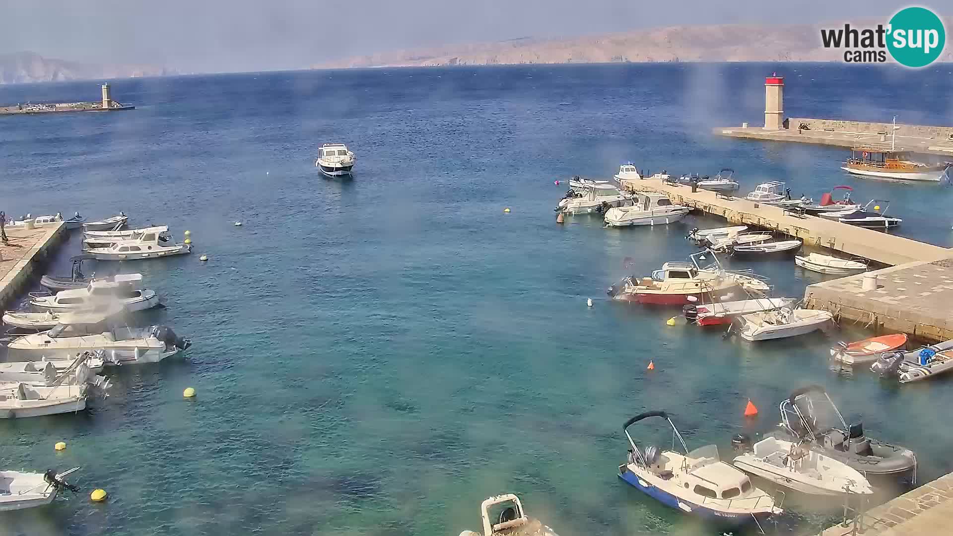 Webcam Segna – Panorama dell’lungomare di Senj