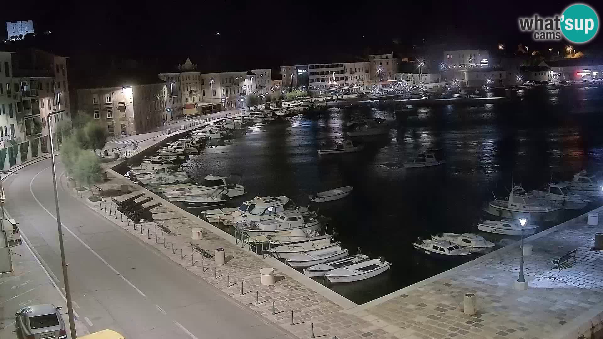 Senj Spletna kamera – pogled na obalo Senja