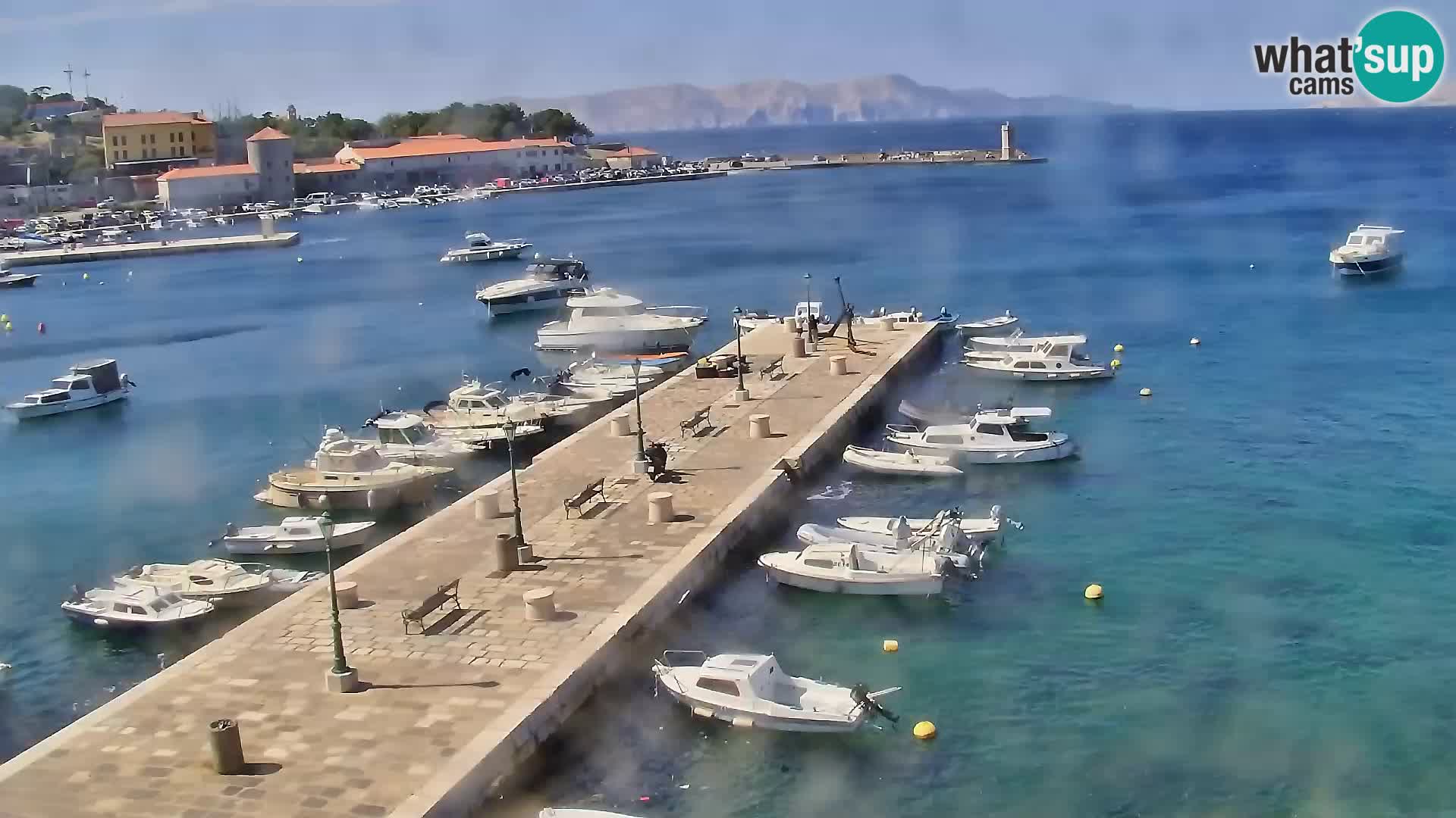 Senj Spletna kamera – pogled na obalo Senja