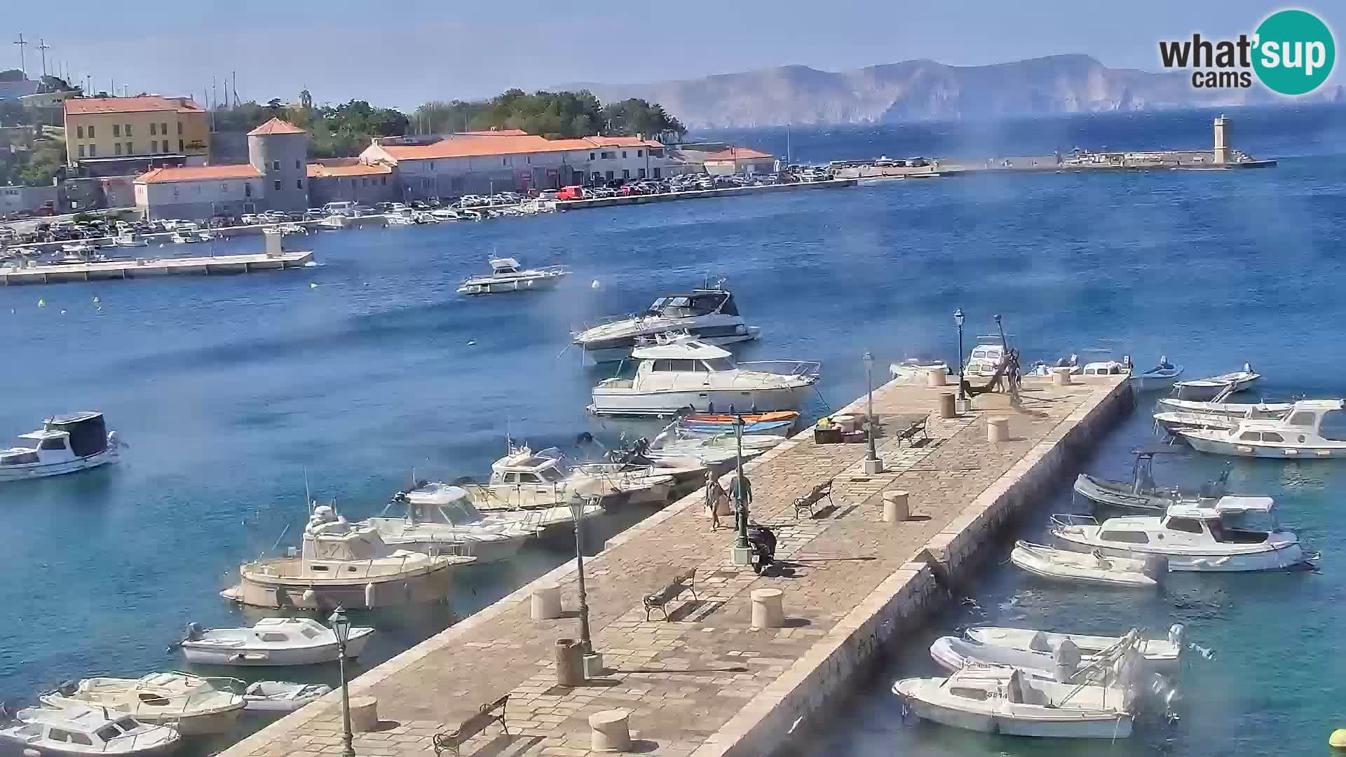 Senj Spletna kamera – pogled na obalo Senja