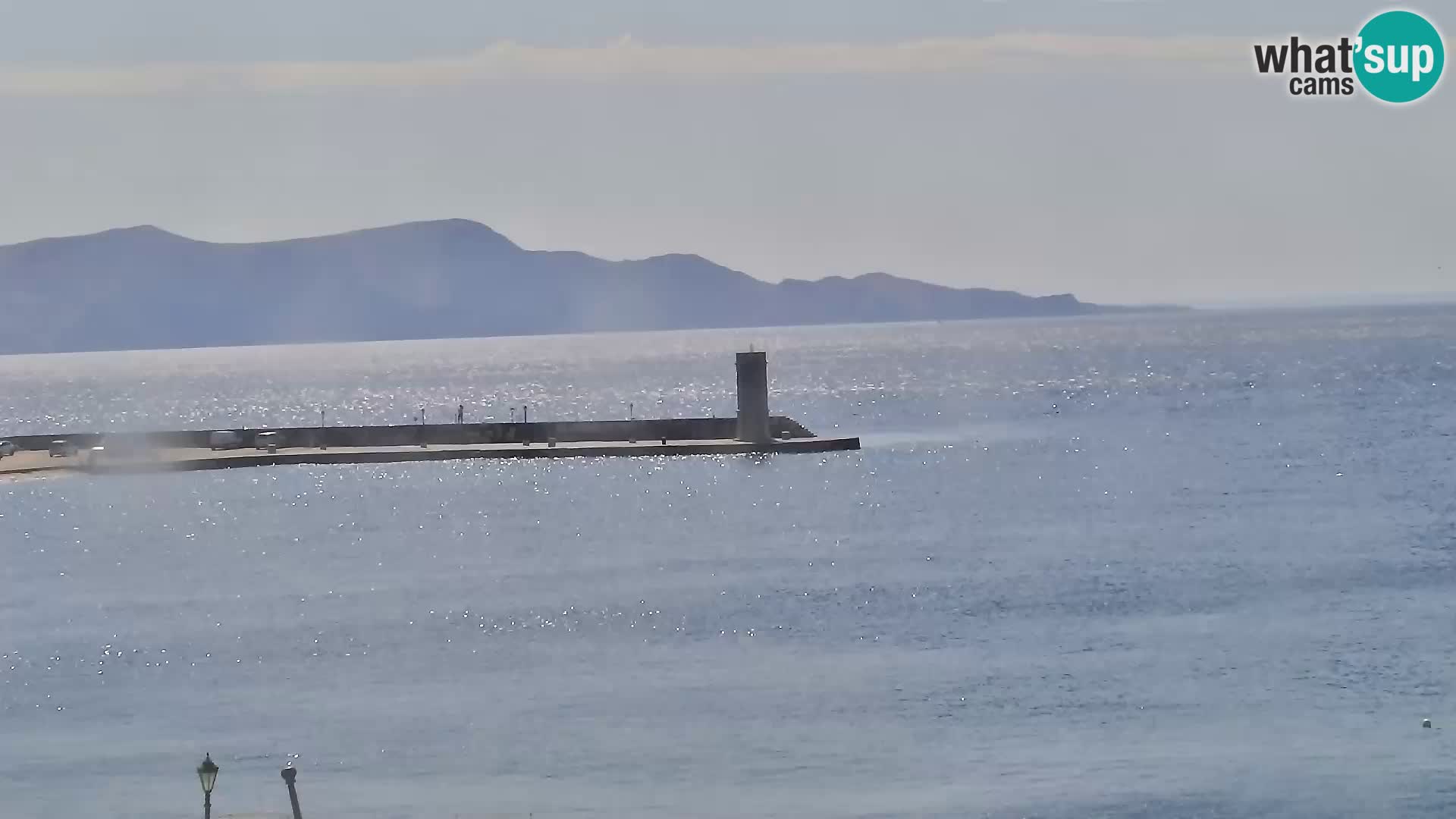 Senj camera en vivo – Vista panorámica de Senj riva
