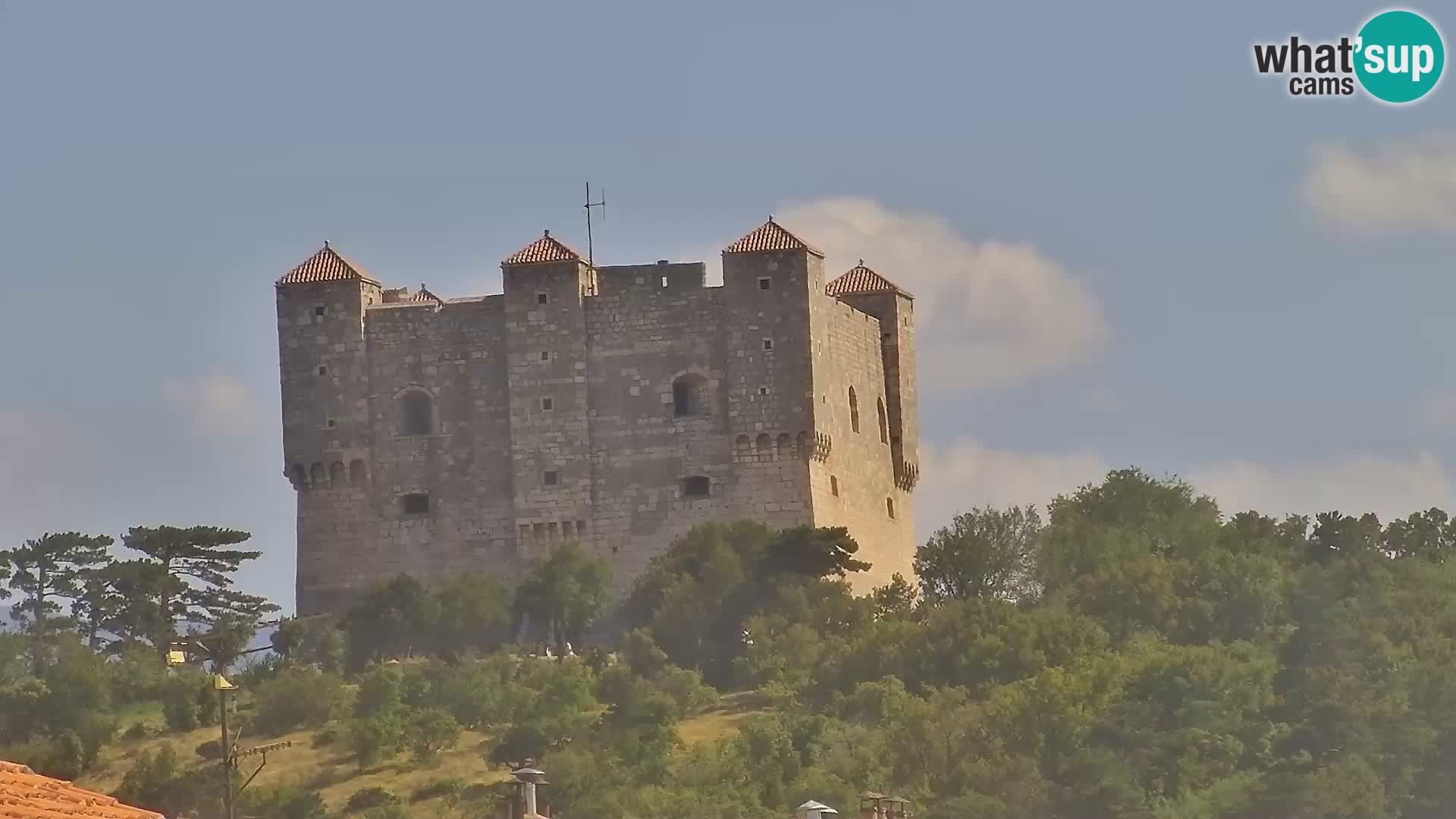 Senj Spletna kamera – pogled na obalo Senja