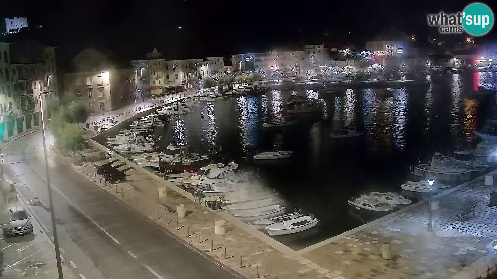 Senj Spletna kamera – pogled na obalo Senja