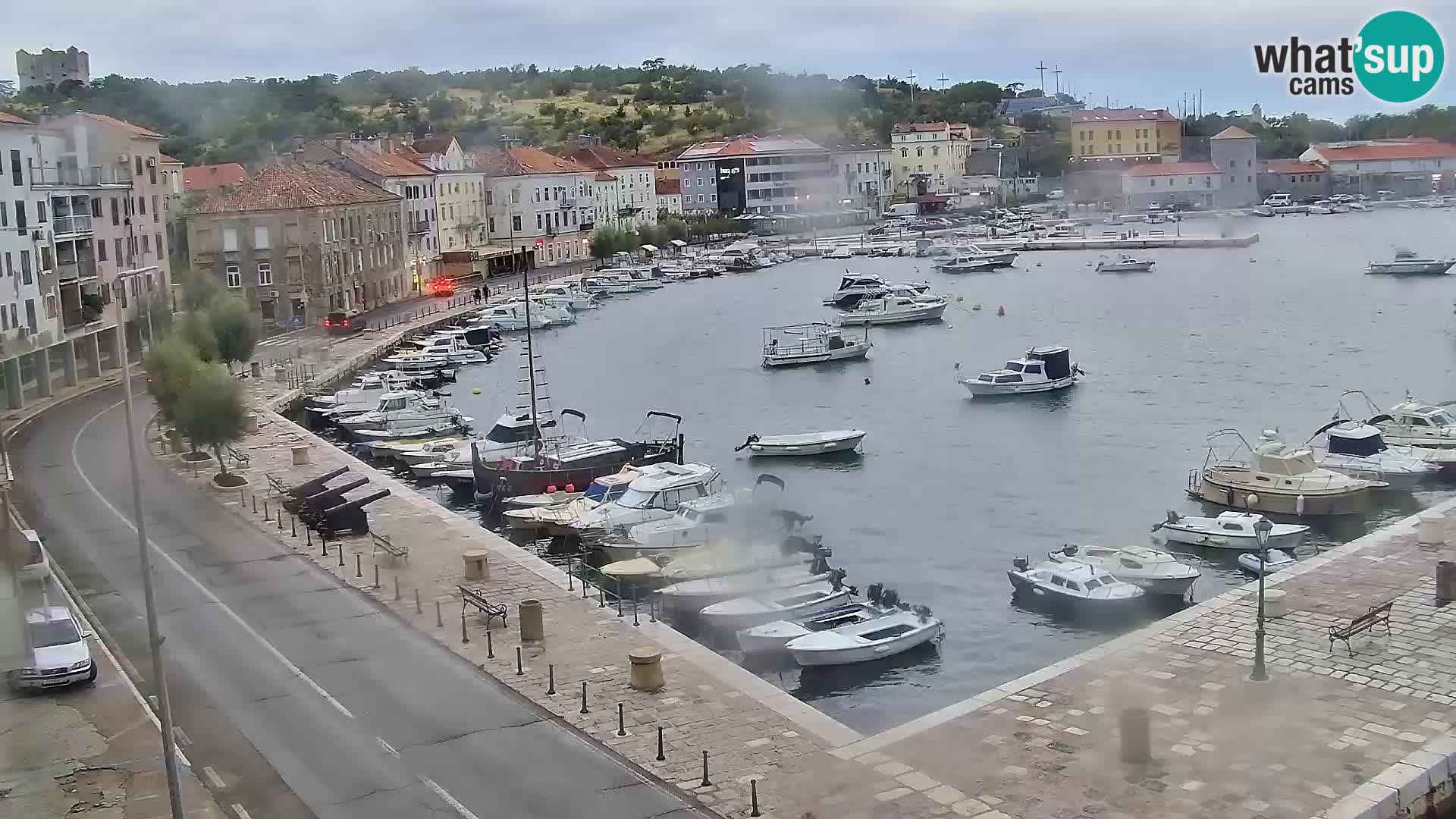 Senj Spletna kamera – pogled na obalo Senja