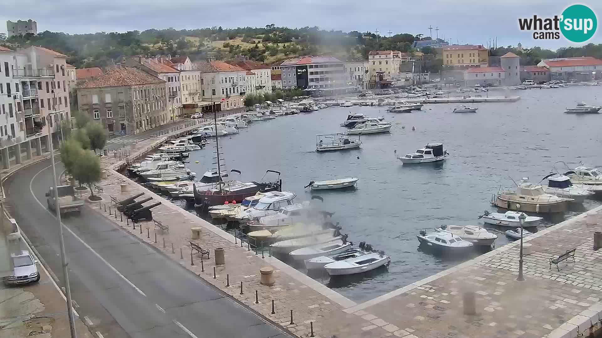 Senj Webcam – Panoramic view of Senj riva