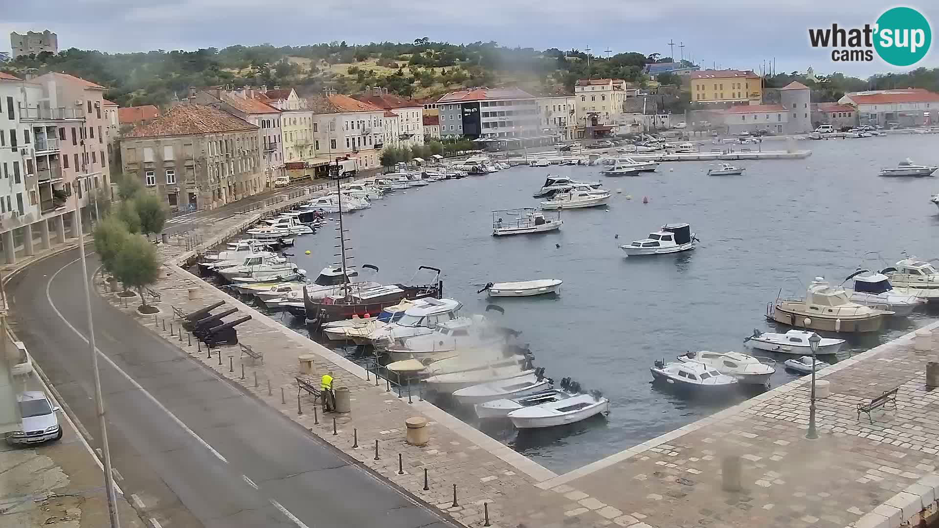 Senj Spletna kamera – pogled na obalo Senja