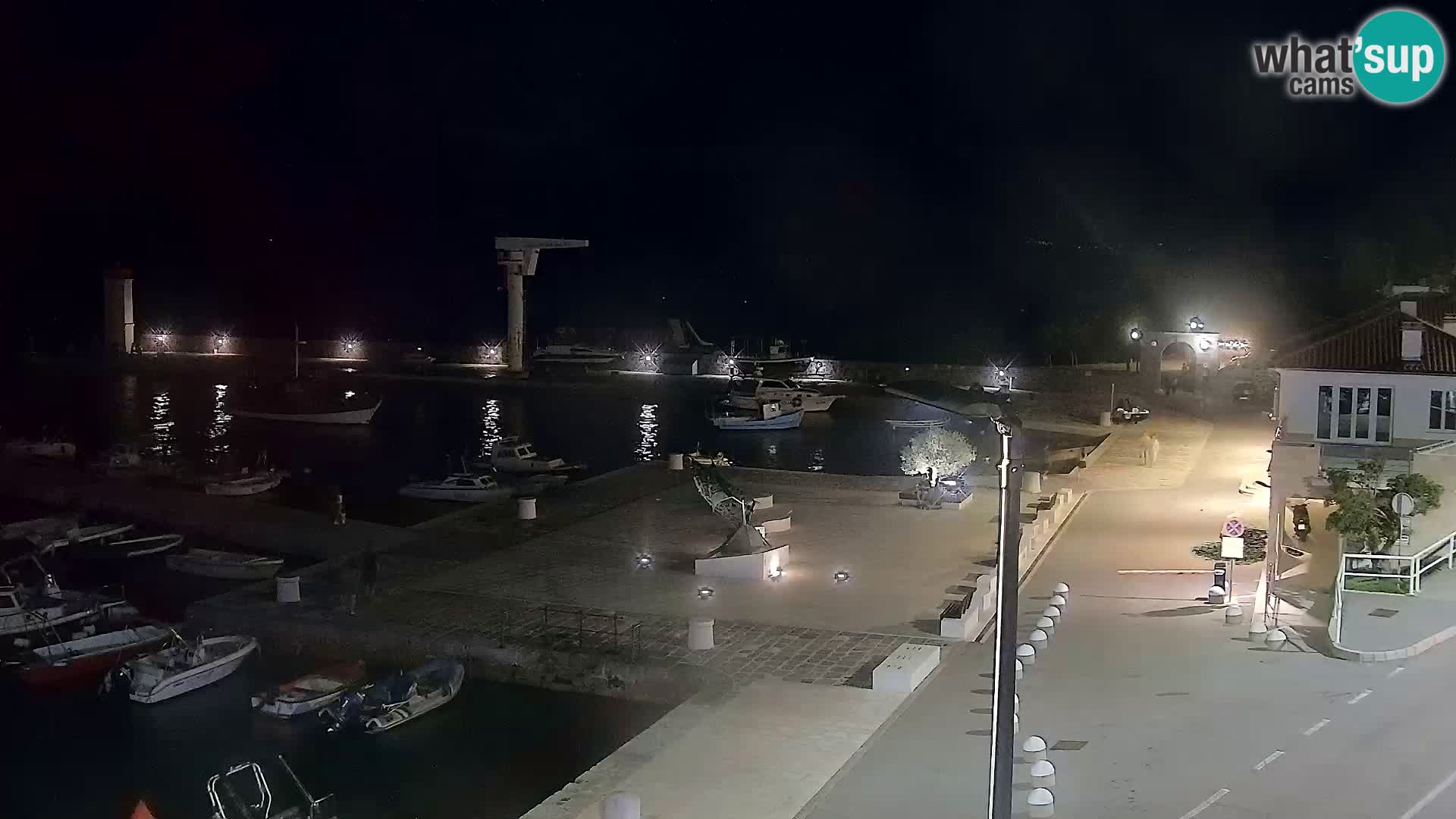 Senj Webcam – Panoramic view of Senj riva