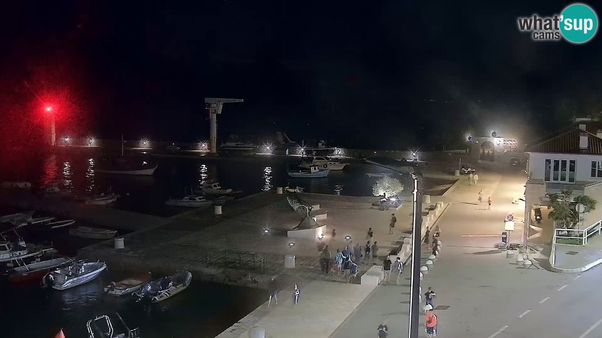 Senj Webcam – Panoramic view of Senj riva