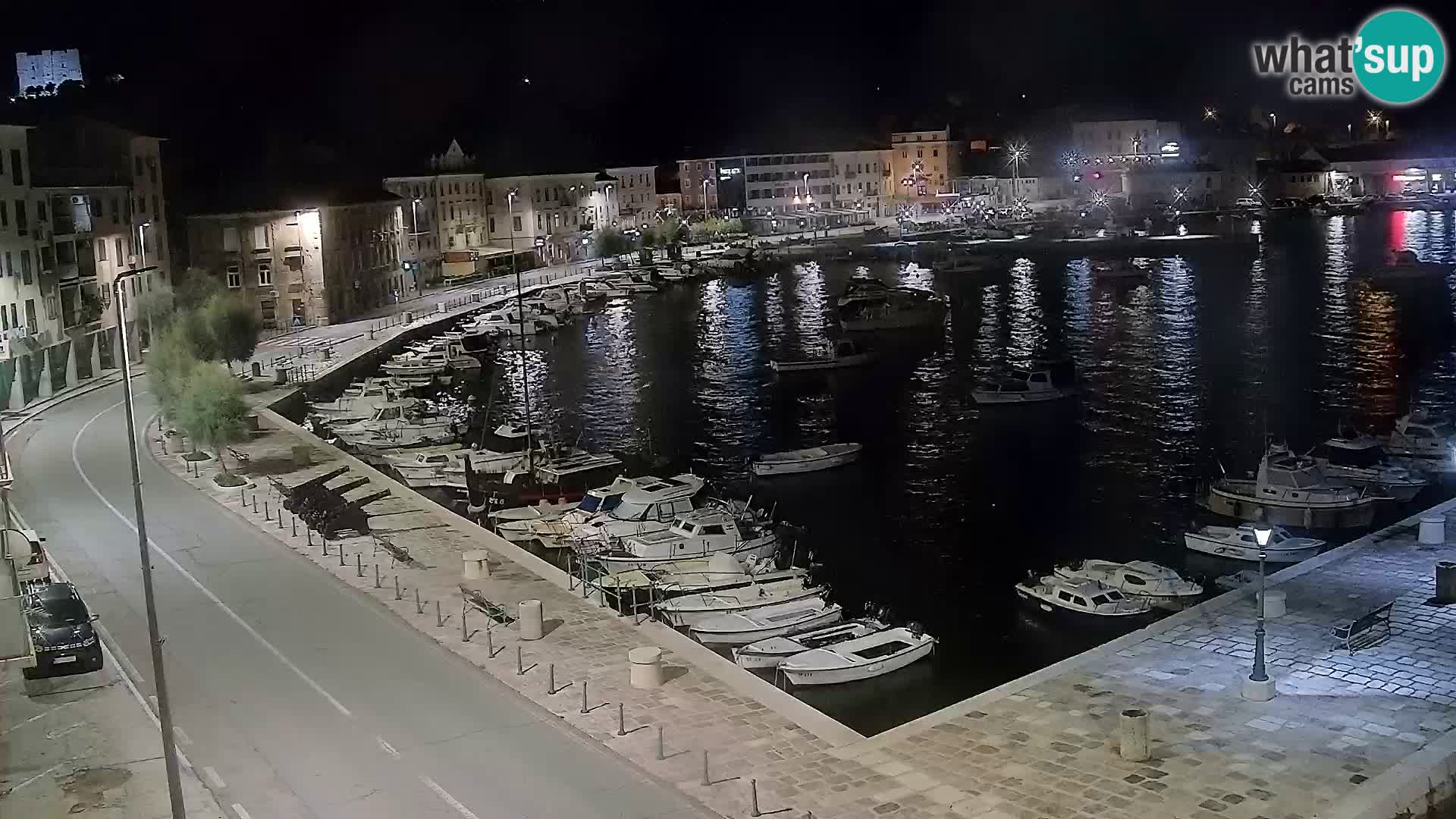 Kamera u živo Senj – Panoramski pogled na senjsku rivu