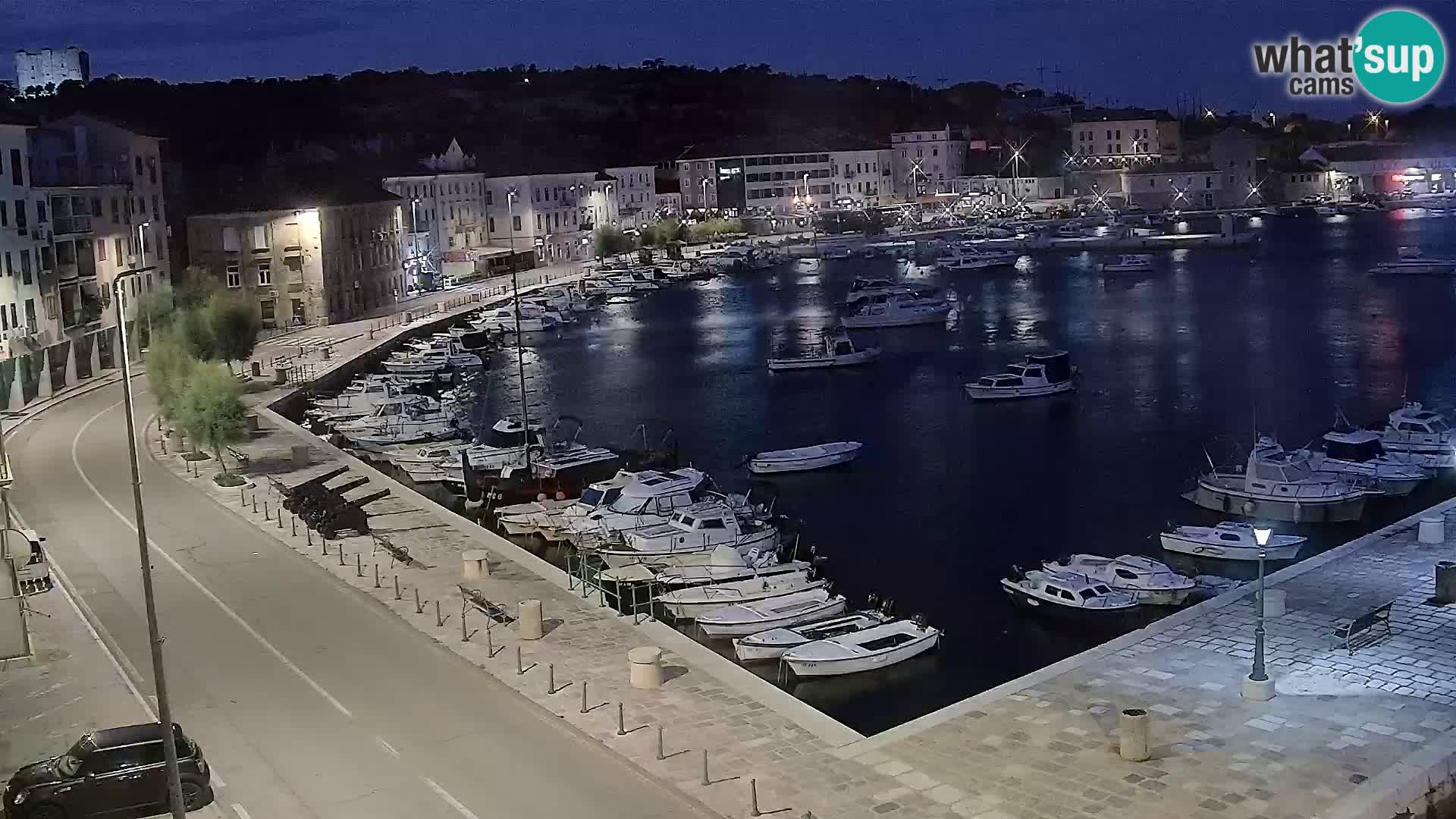 Senj camera en vivo – Vista panorámica de Senj riva