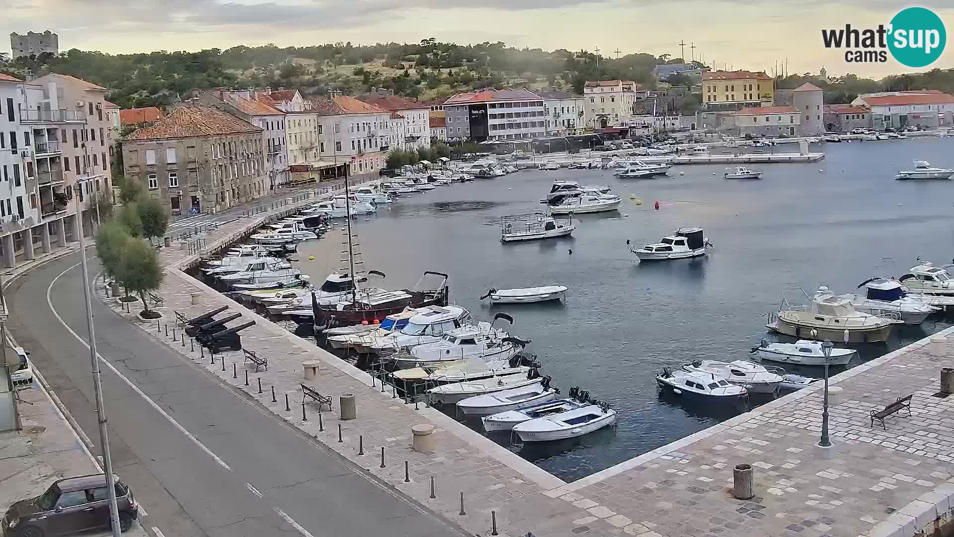 Webcam Segna – Panorama dell’lungomare di Senj
