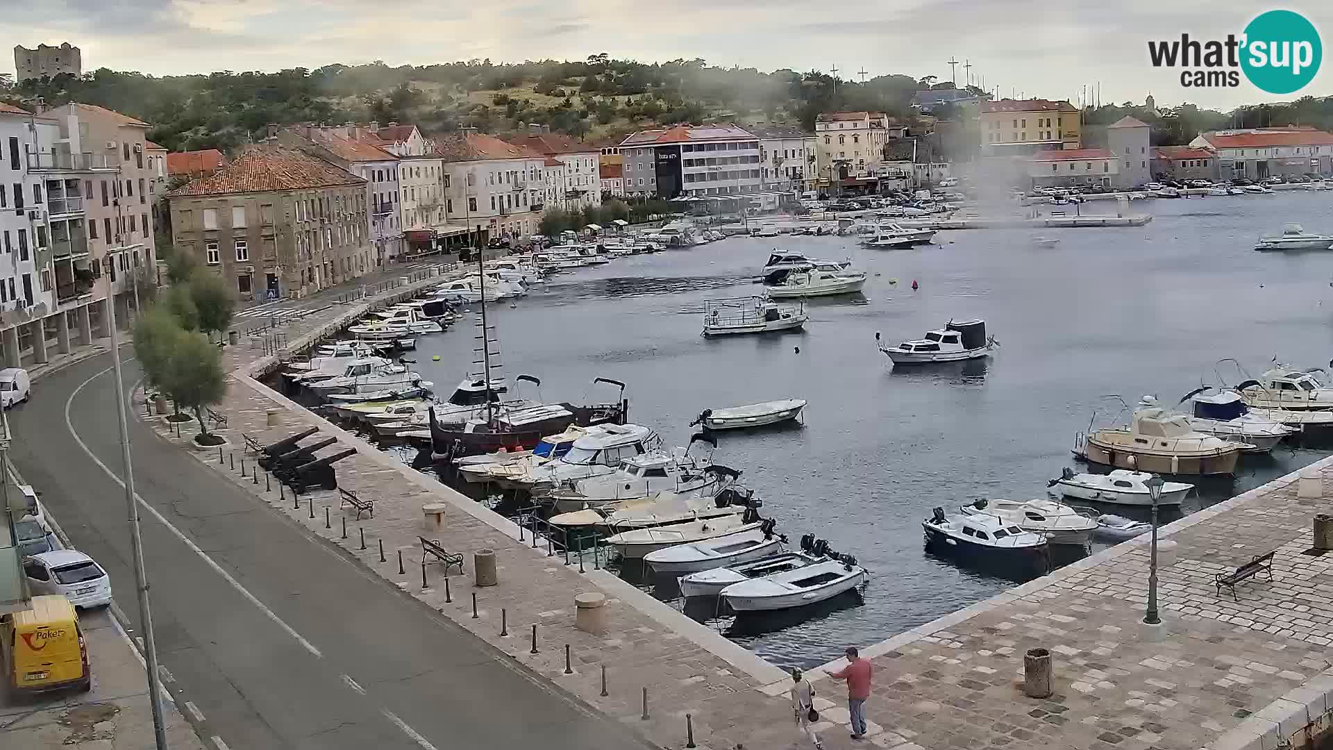 Senj Spletna kamera – pogled na obalo Senja