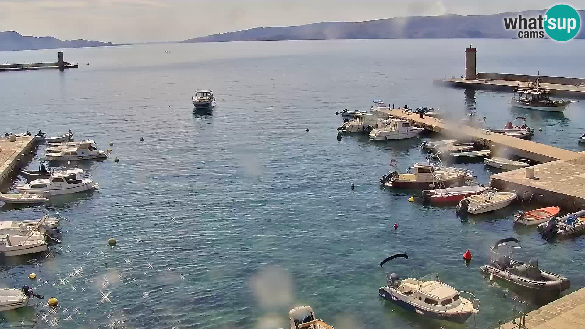 Kamera u živo Senj – Panoramski pogled na senjsku rivu