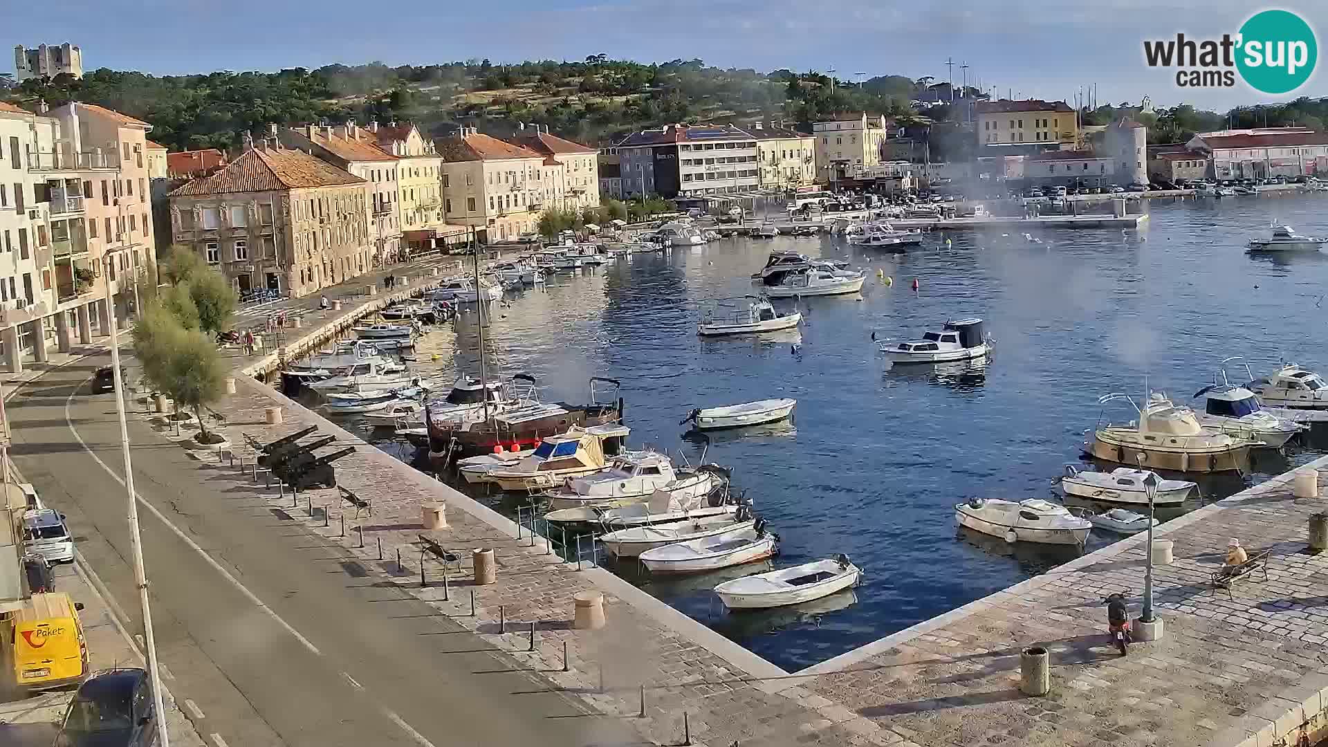Webcam Segna – Panorama dell’lungomare di Senj