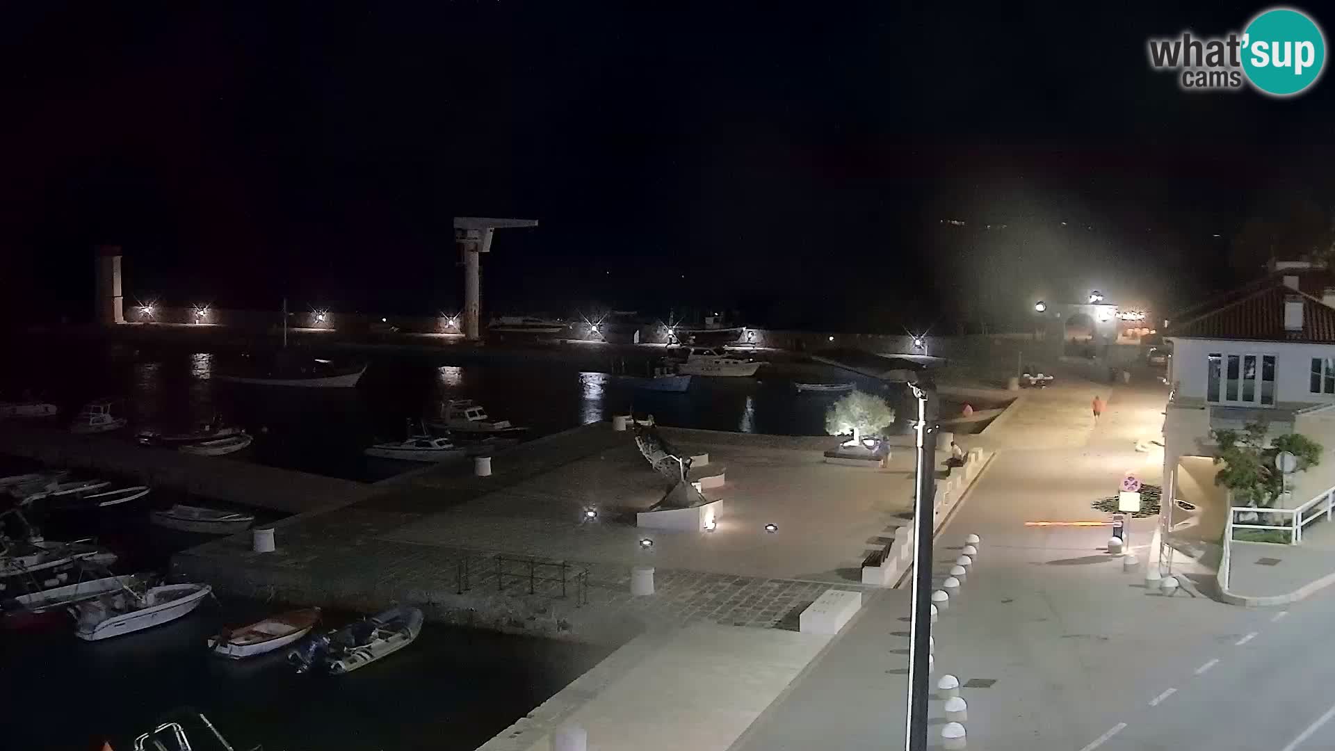 Webcam Segna – Panorama dell’lungomare di Senj
