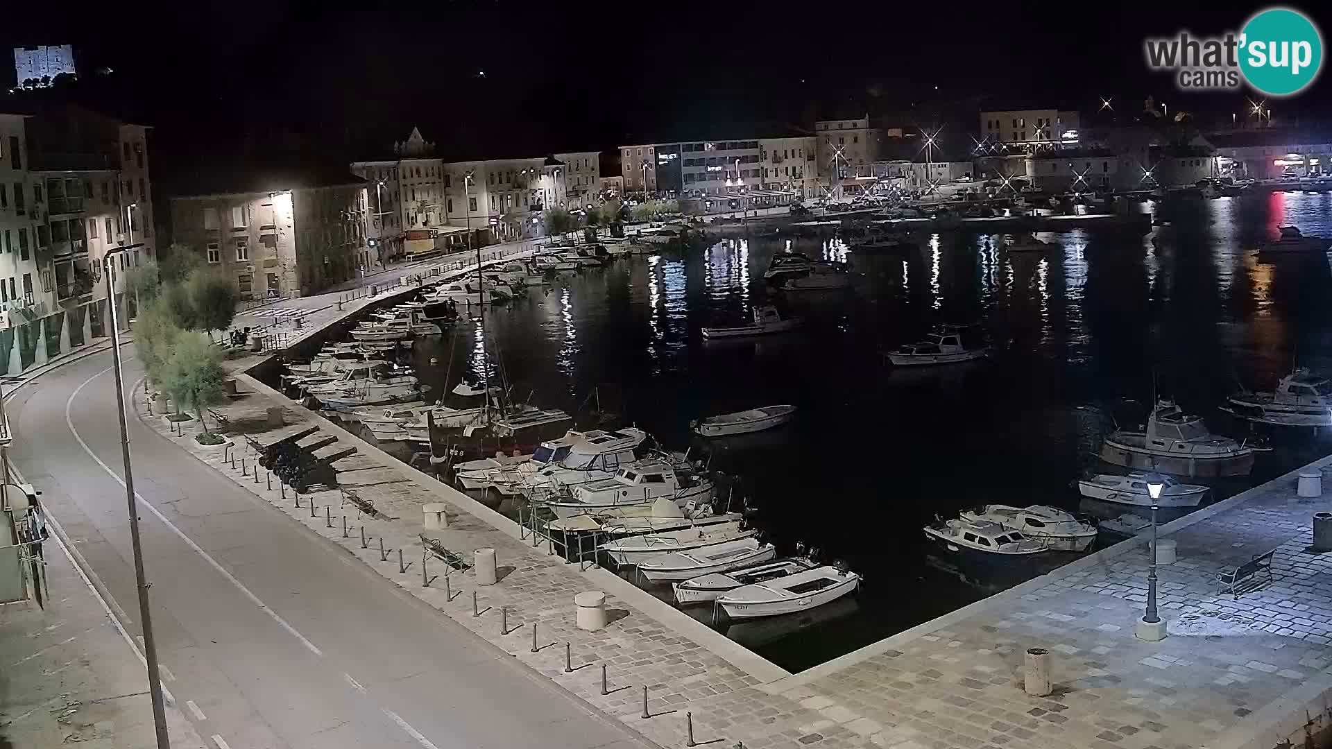 Senj camera en vivo – Vista panorámica de Senj riva