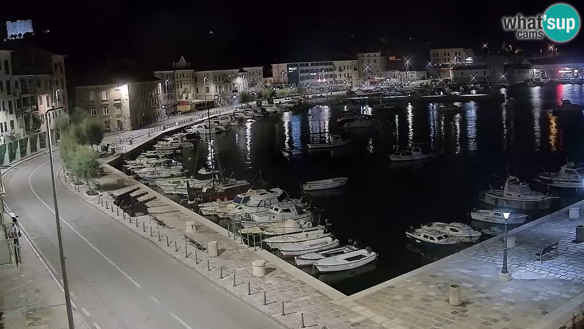 Senj Spletna kamera – pogled na obalo Senja