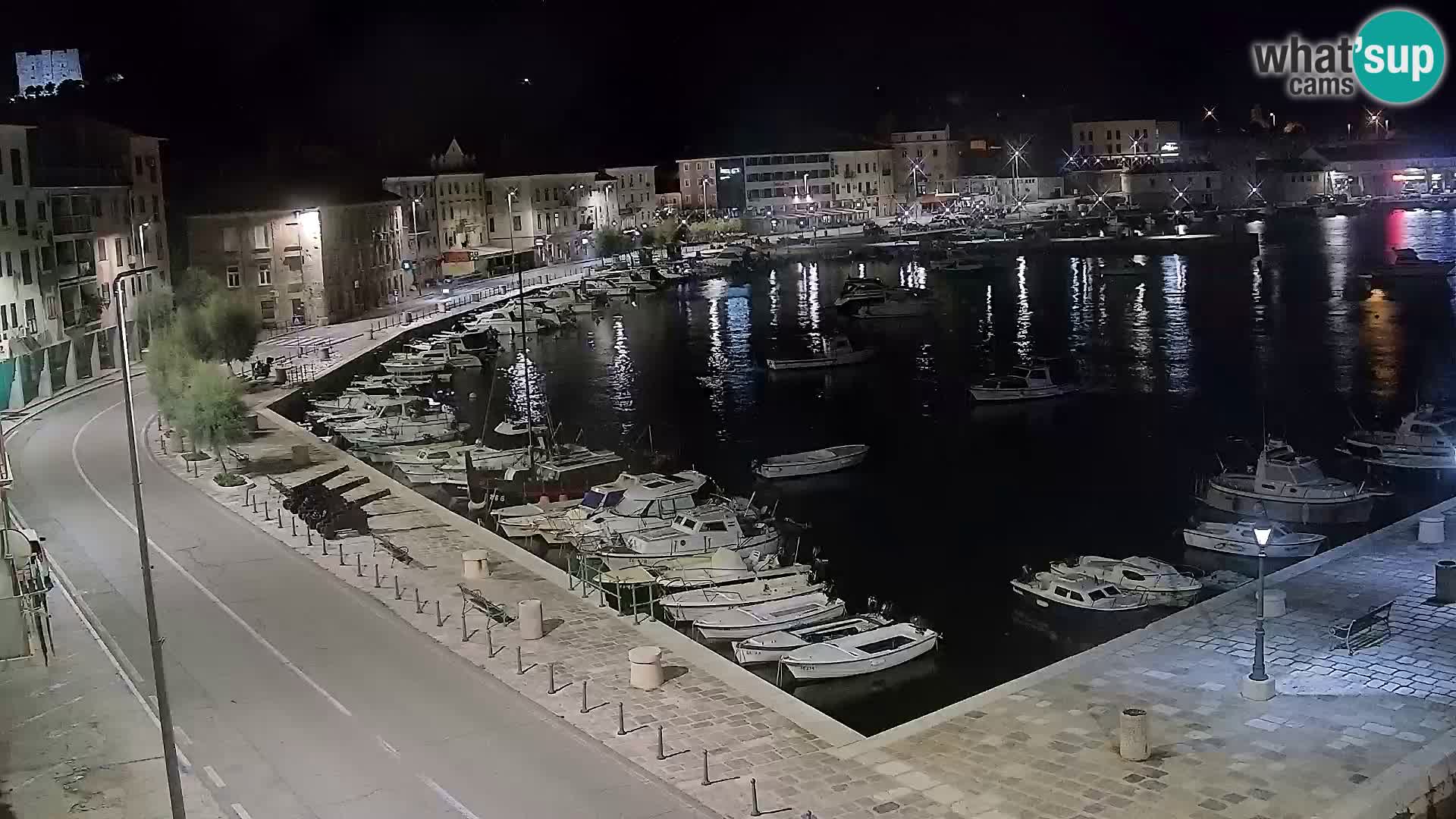 Senj Webcam – Panoramic view of Senj riva