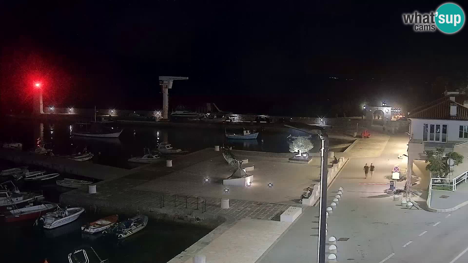 Webcam Segna – Panorama dell’lungomare di Senj