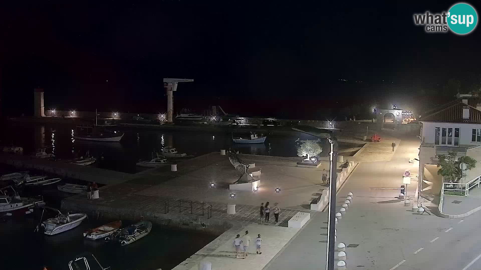 Senj Spletna kamera – pogled na obalo Senja