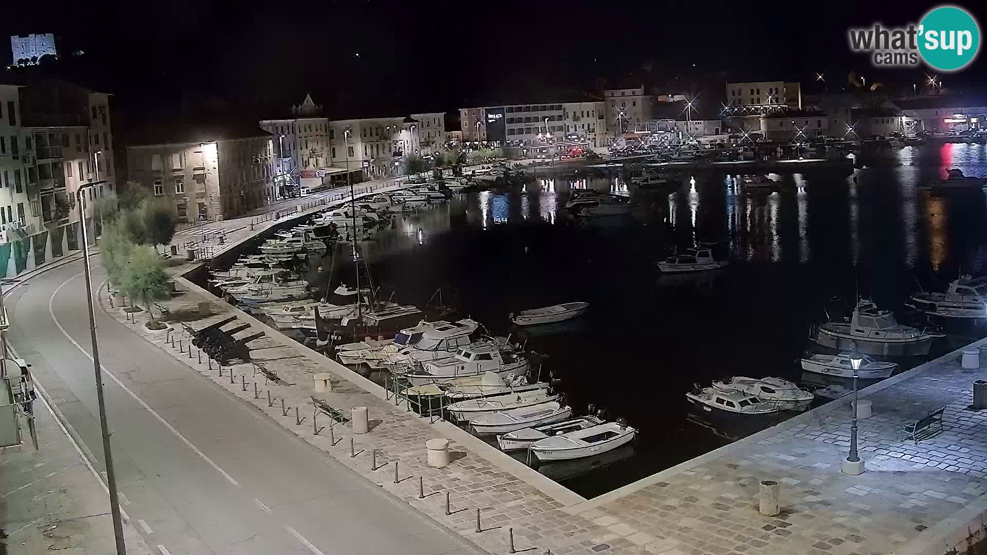 Senj Spletna kamera – pogled na obalo Senja