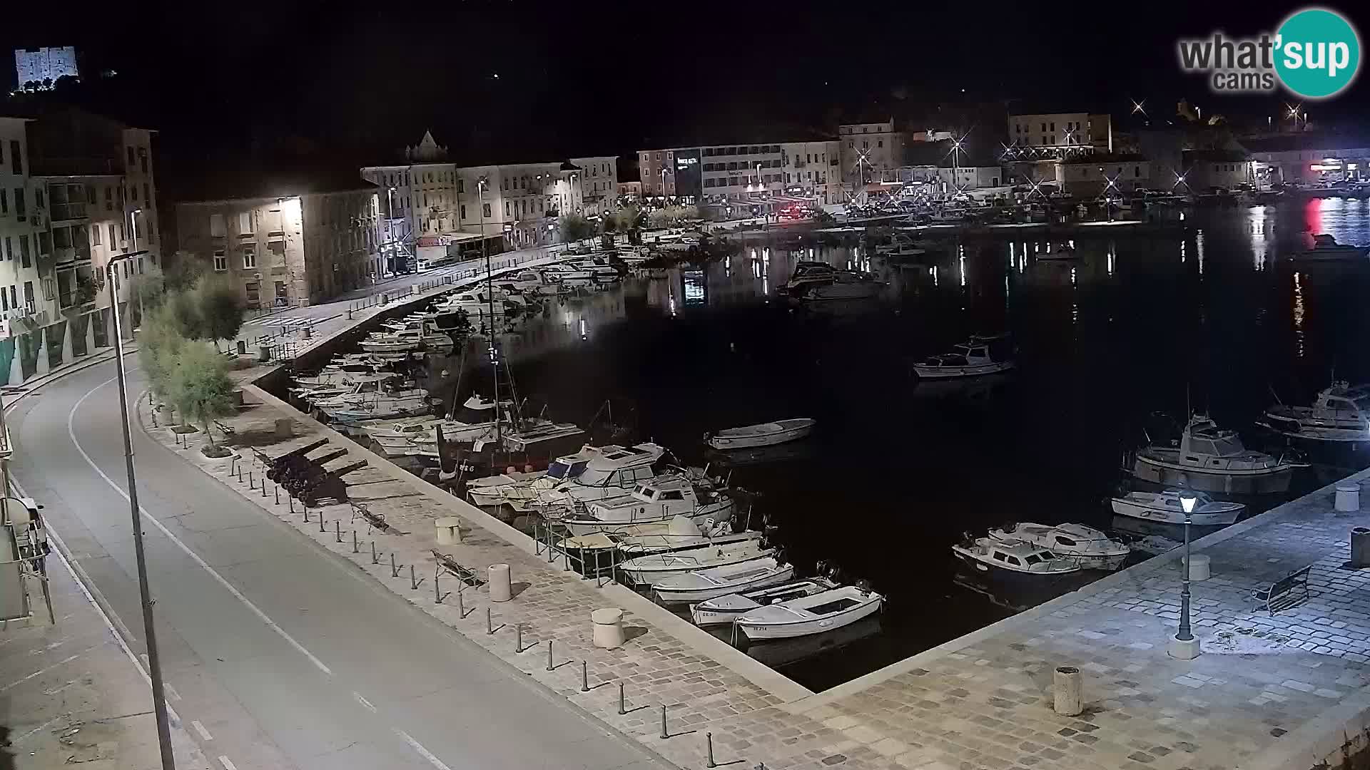 Senj Spletna kamera – pogled na obalo Senja