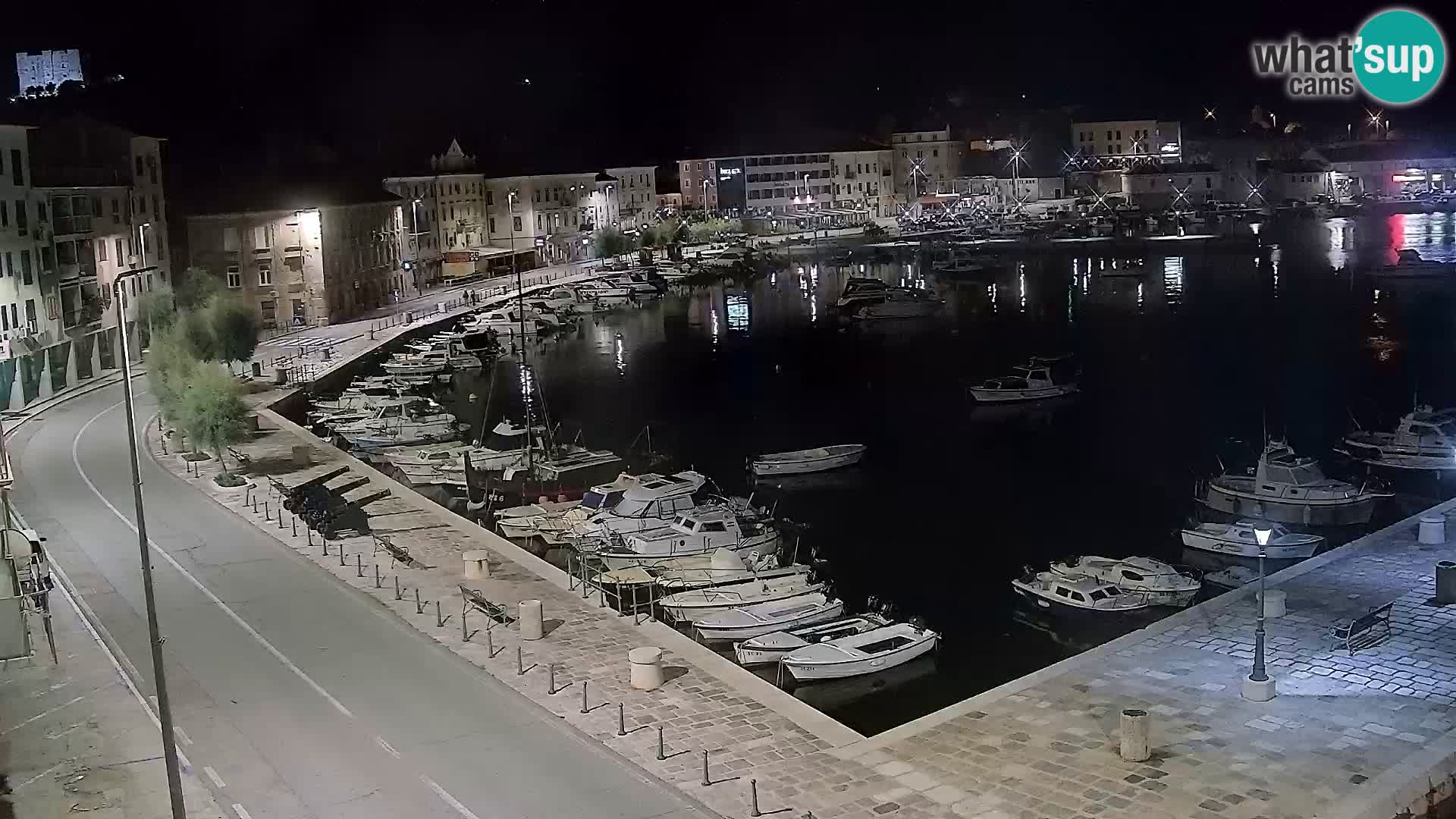 Senj camera en vivo – Vista panorámica de Senj riva