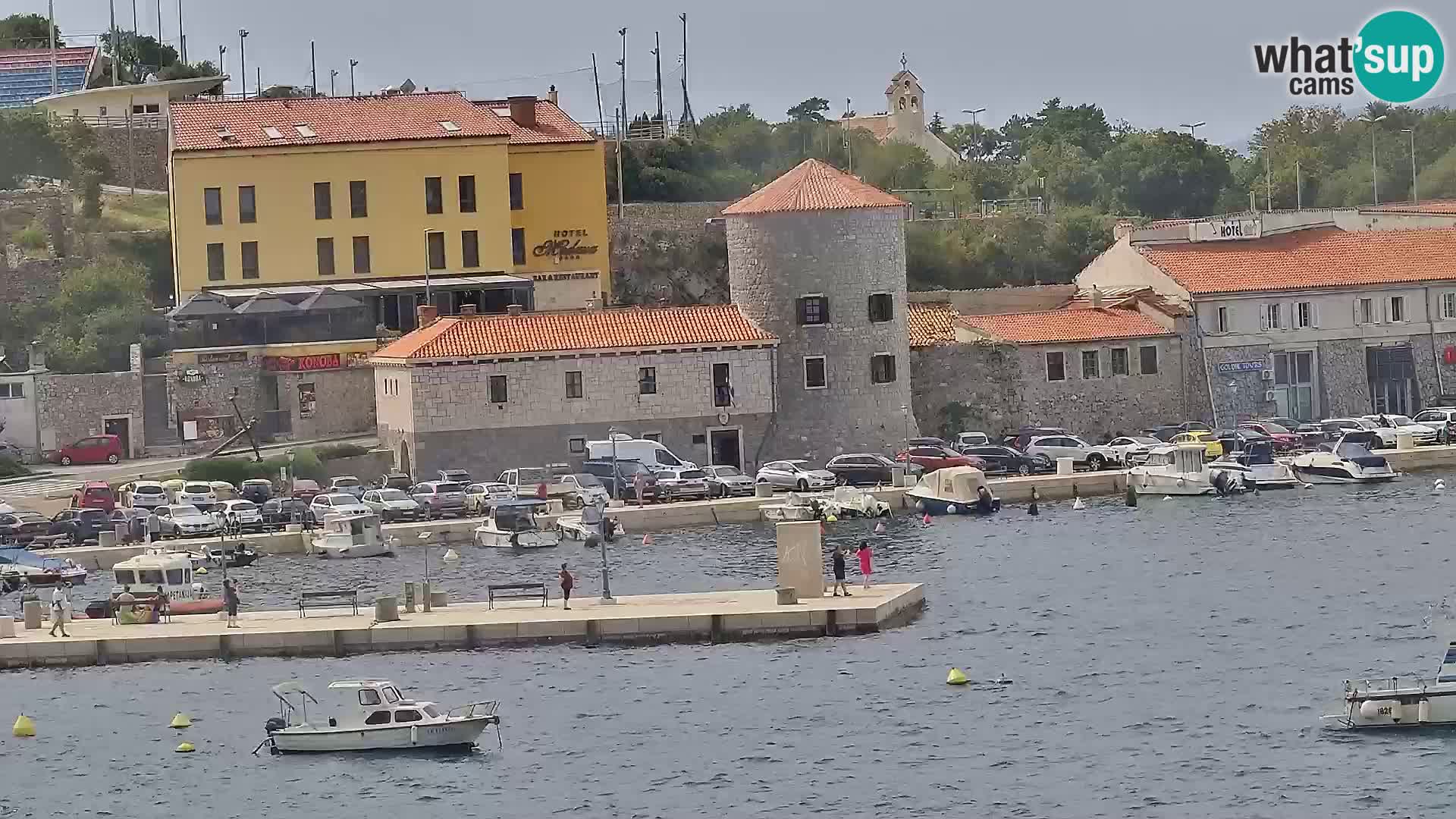Senj Webcam – Panoramic view of Senj riva
