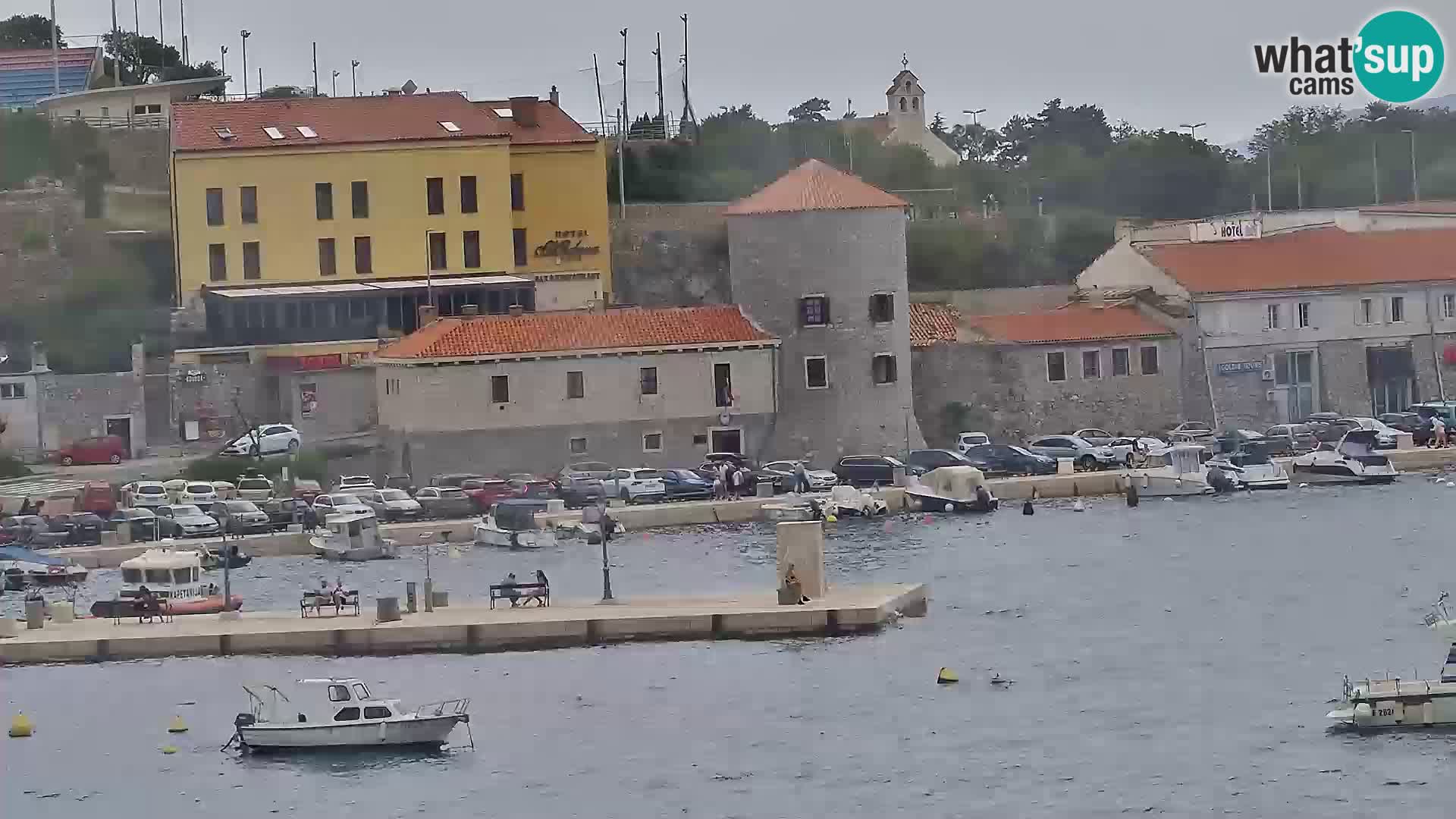 Senj Webcam – Panoramic view of Senj riva