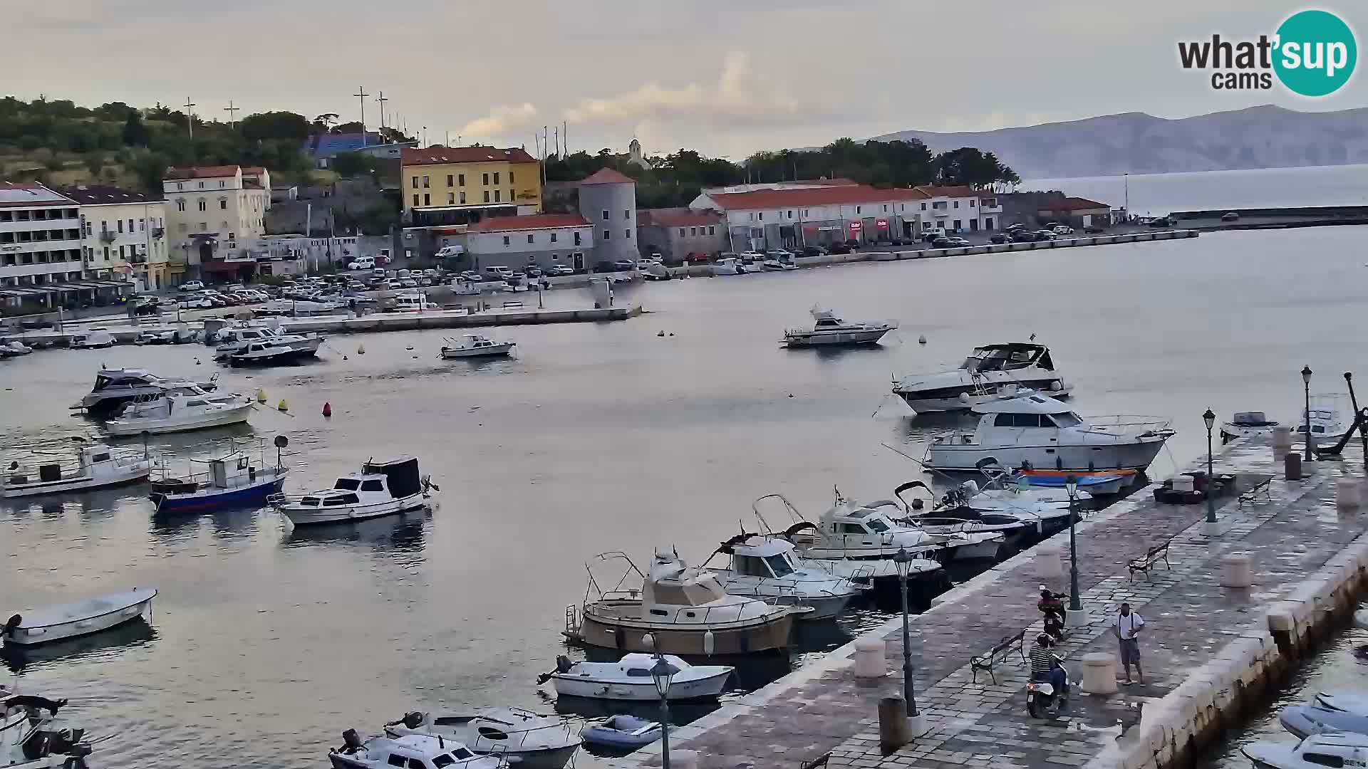 Webcam Segna – Panorama dell’lungomare di Senj