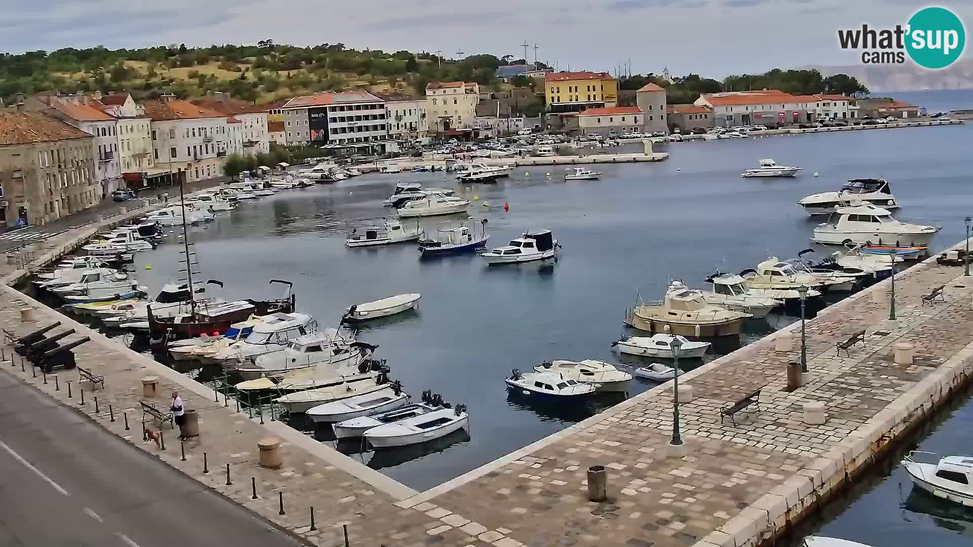 Senj Webcam – Panoramic view of Senj riva