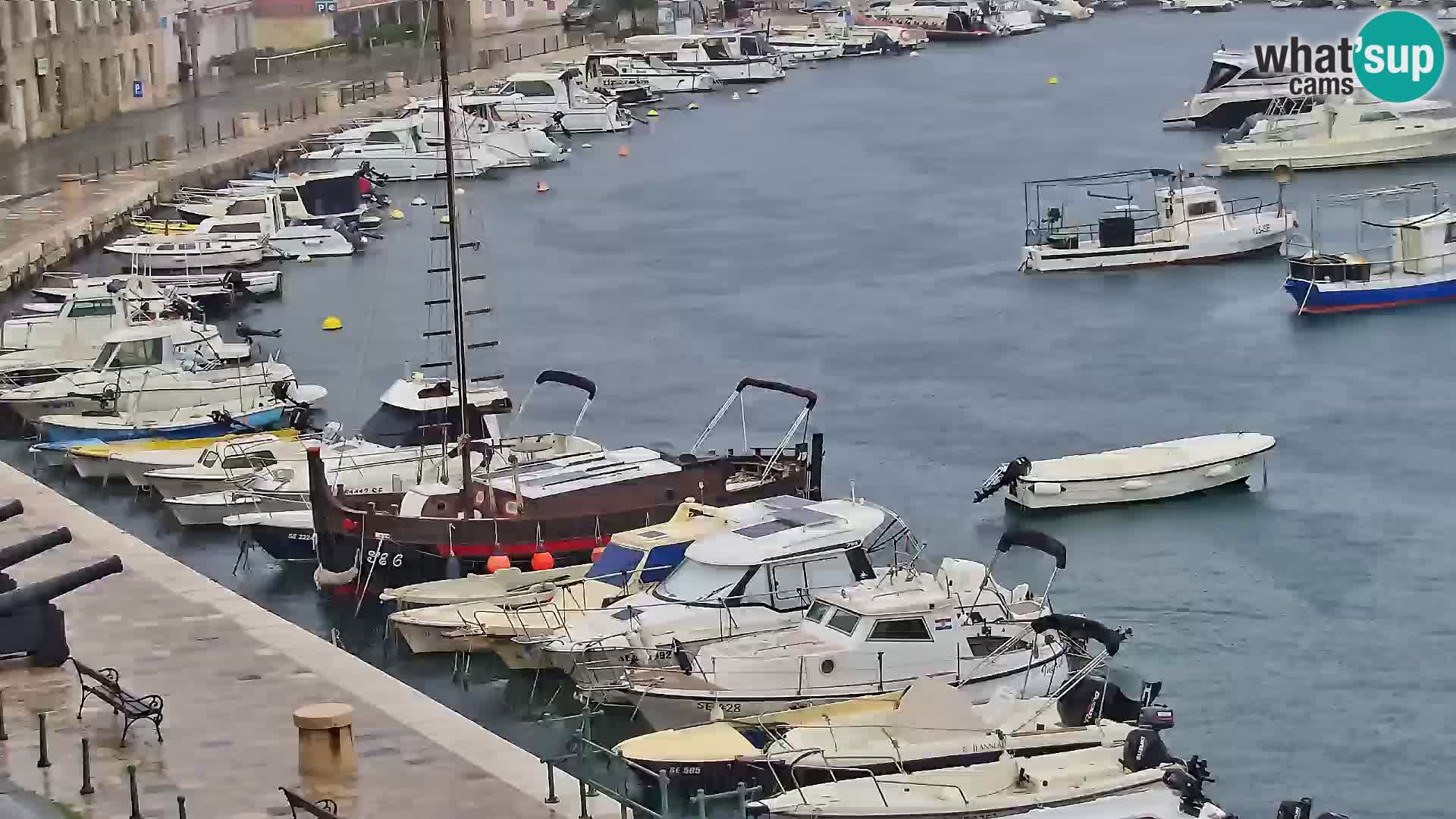 Senj Webcam – Panoramic view of Senj riva