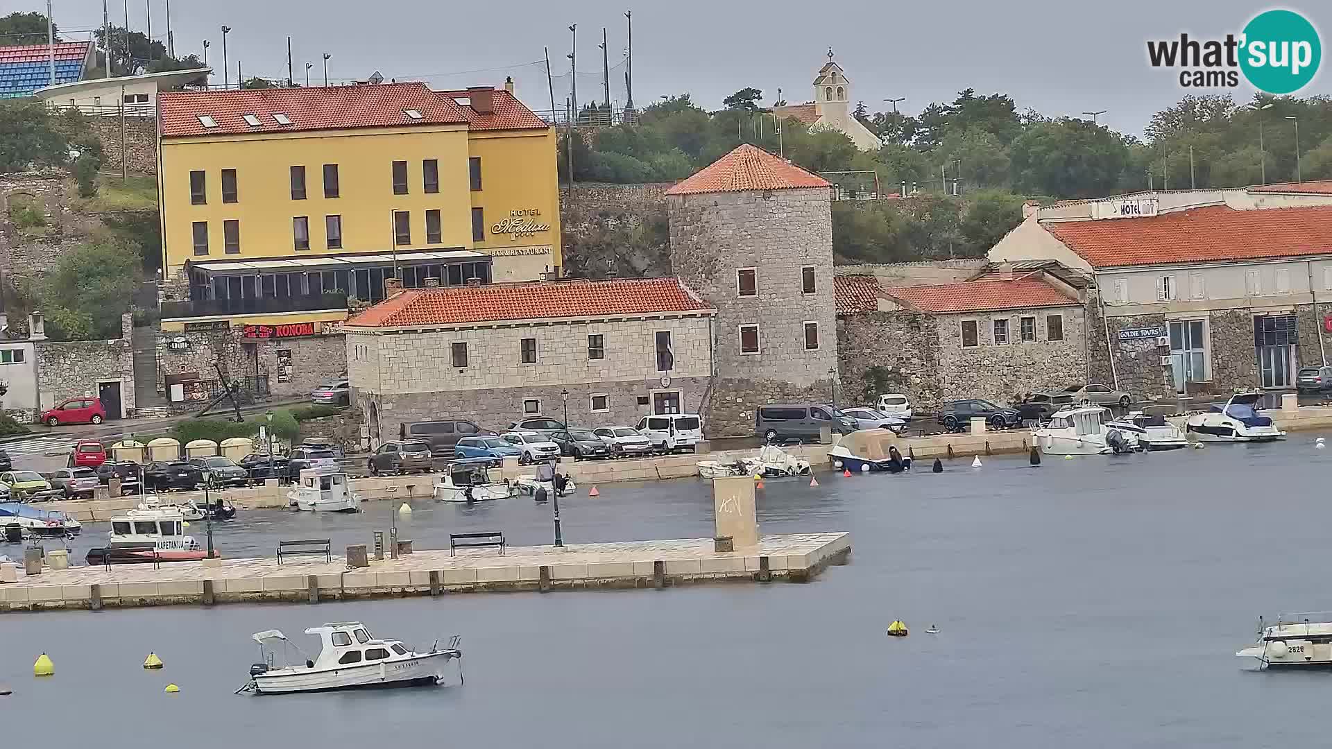 Senj camera en vivo – Vista panorámica de Senj riva