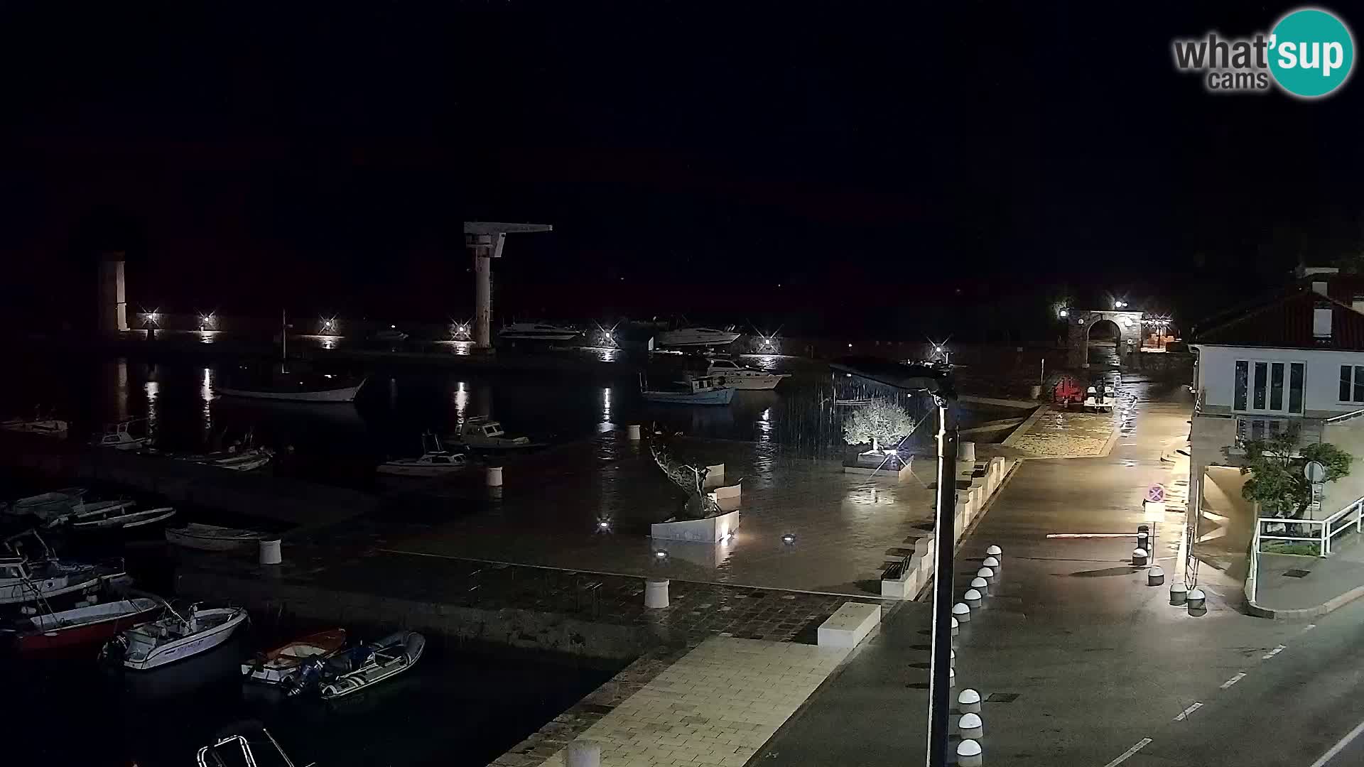 Senj Spletna kamera – pogled na obalo Senja