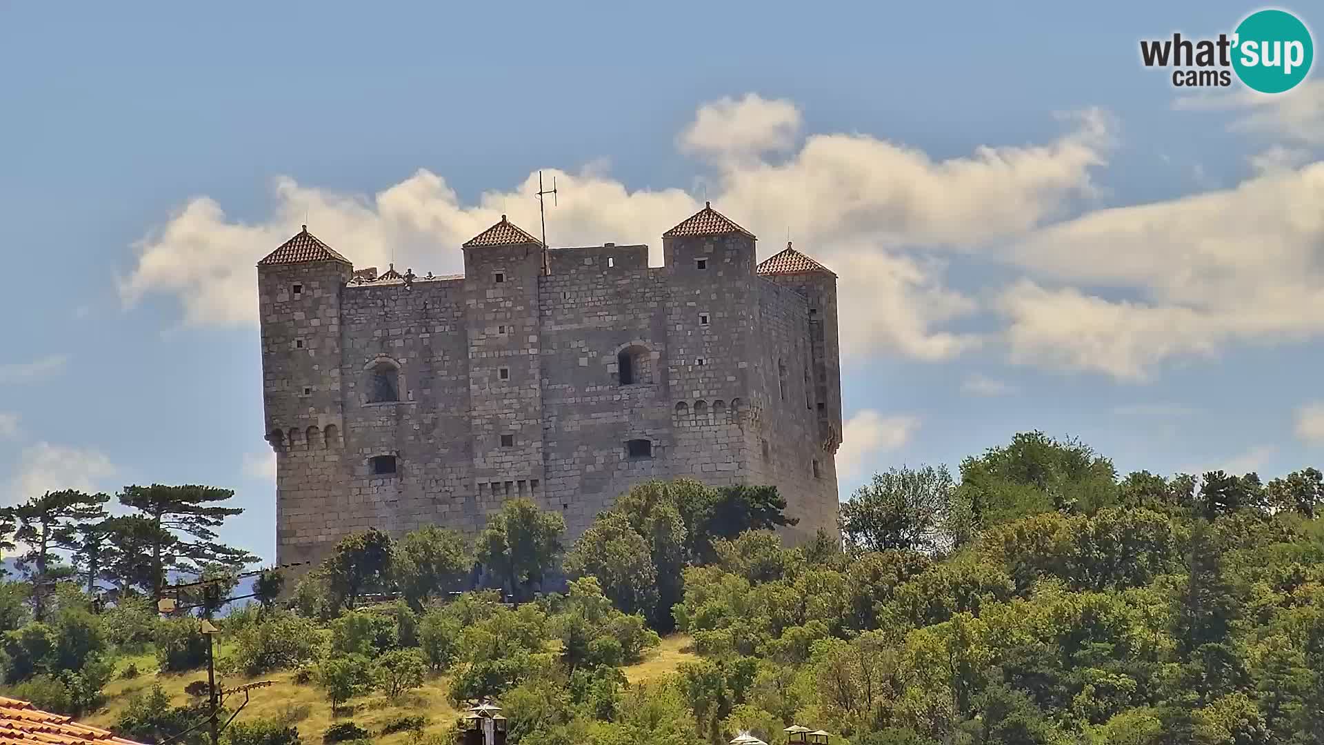 Kamera u živo Senj – Panoramski pogled na senjsku rivu