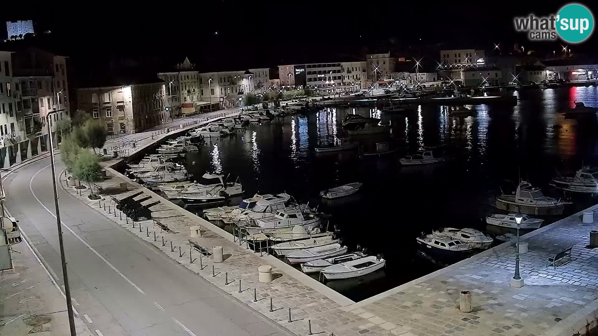 Senj camera en vivo – Vista panorámica de Senj riva