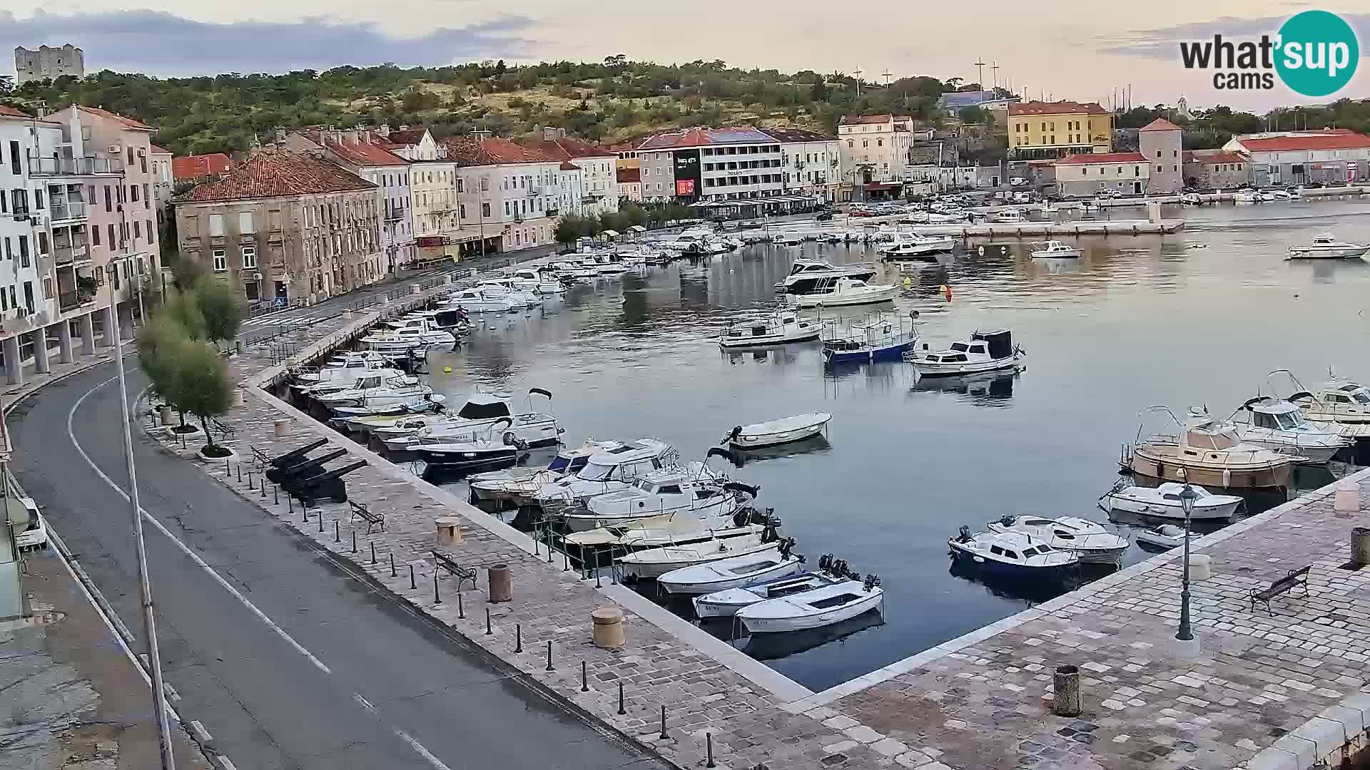 Webcam Segna – Panorama dell’lungomare di Senj
