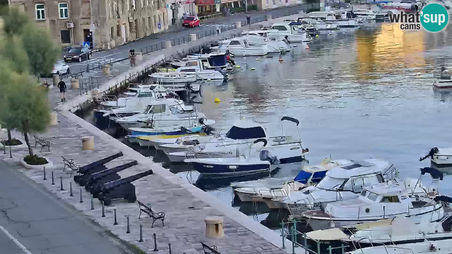 Senj camera en vivo – Vista panorámica de Senj riva