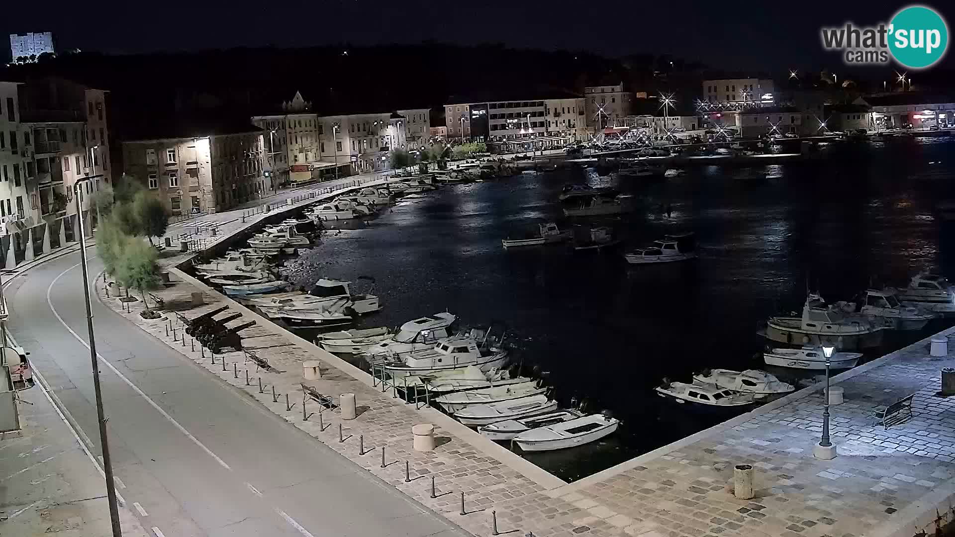 Senj Webcam – Panoramic view of Senj riva
