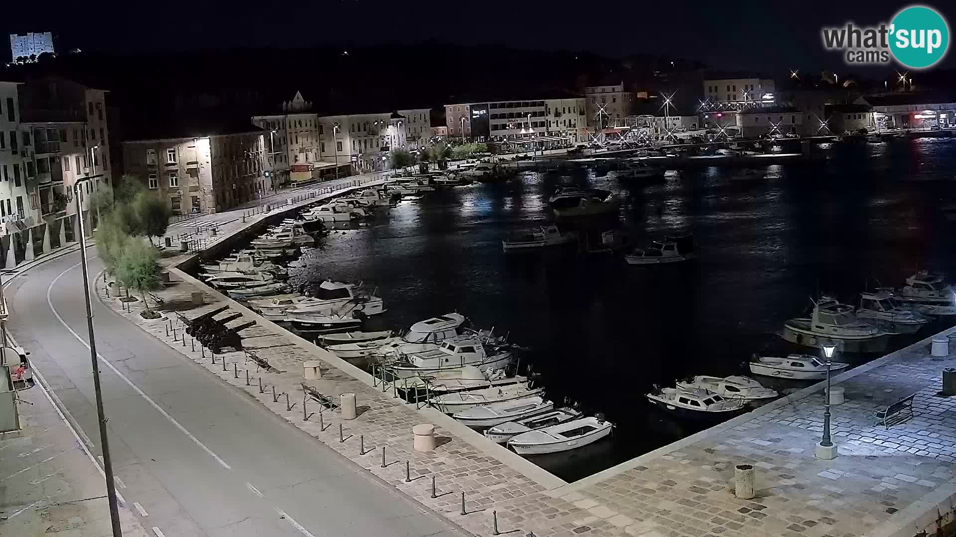 Webcam Segna – Panorama dell’lungomare di Senj