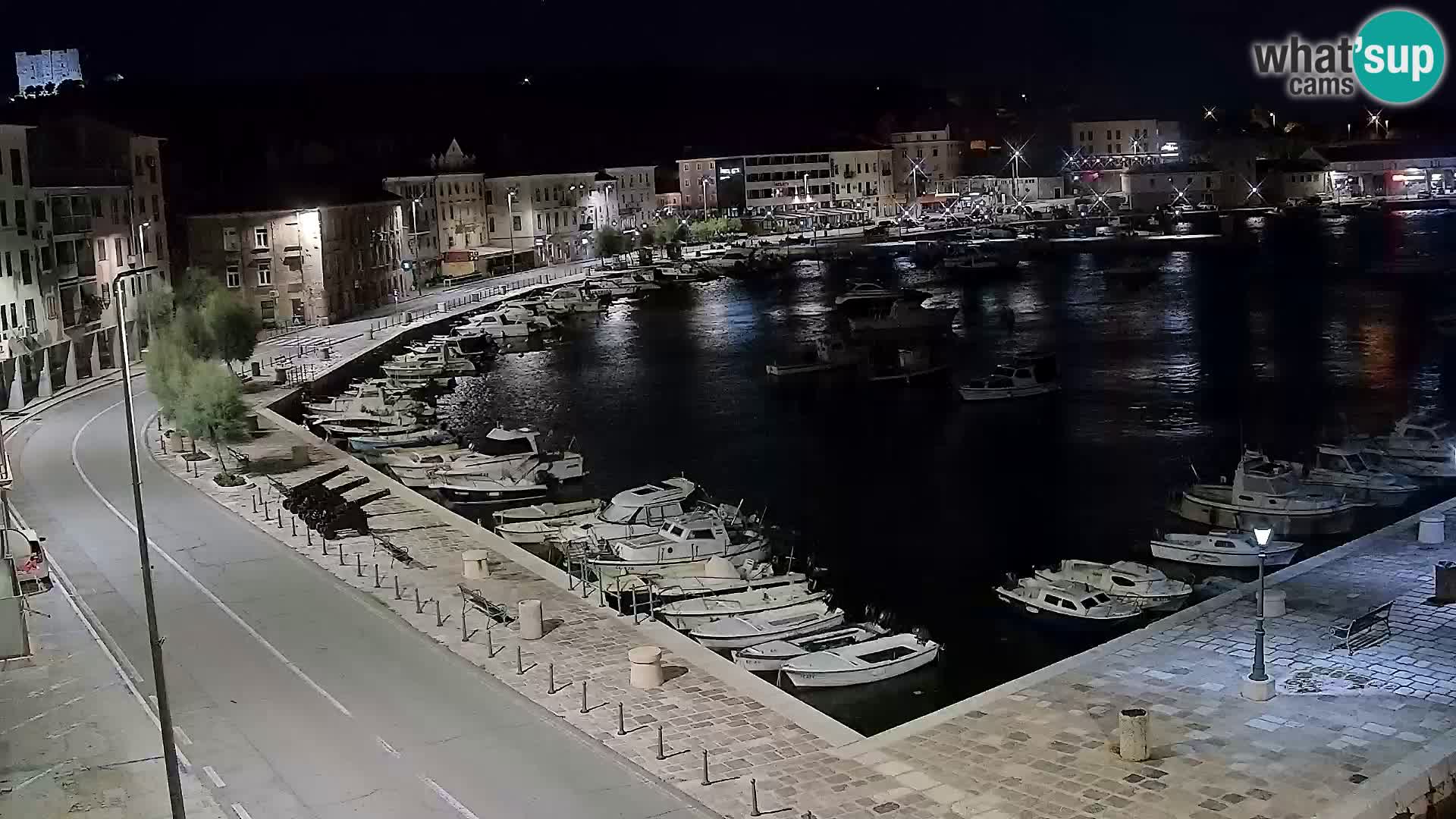 Senj Webcam – Panoramic view of Senj riva