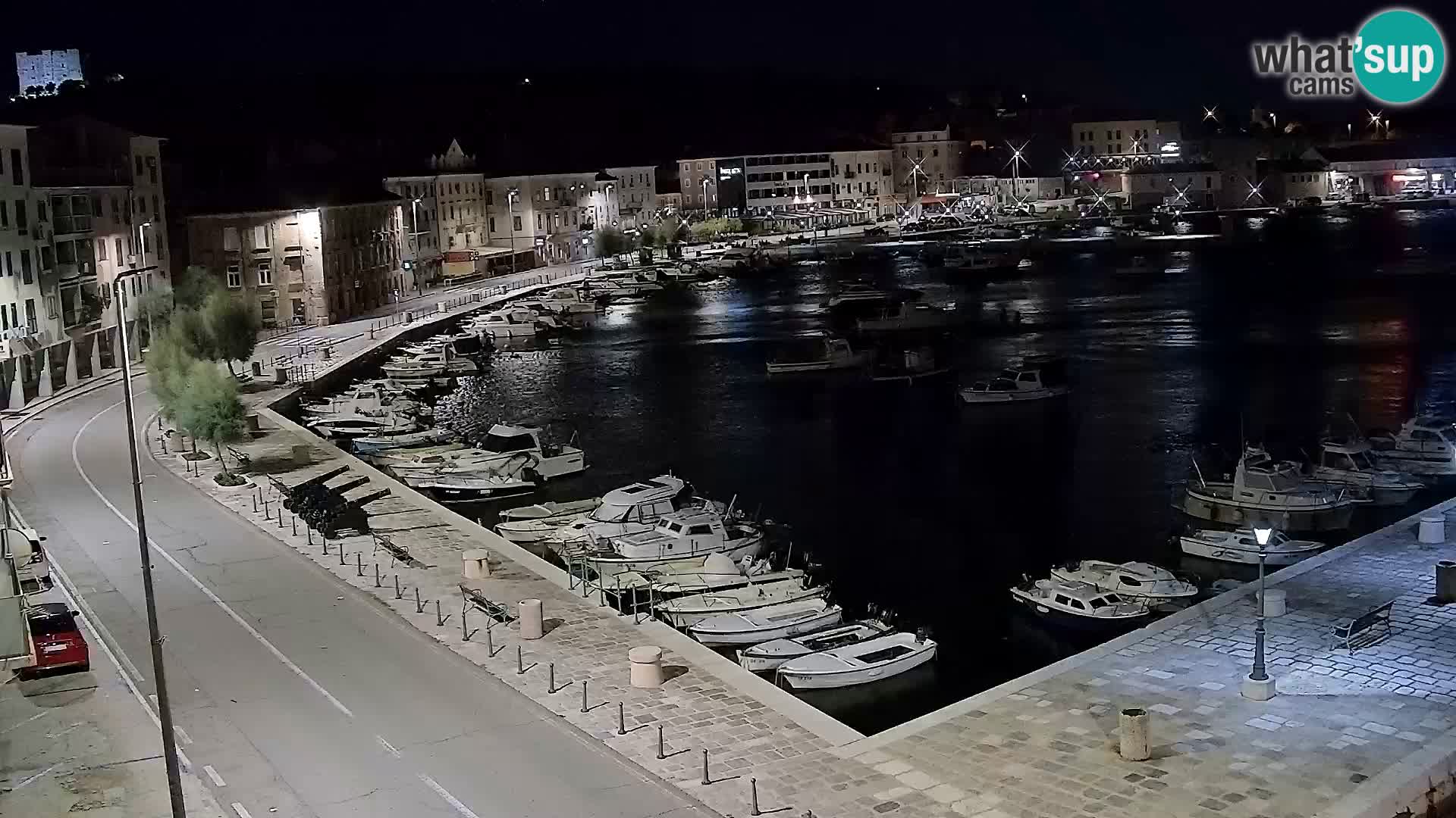 Kamera u živo Senj – Panoramski pogled na senjsku rivu