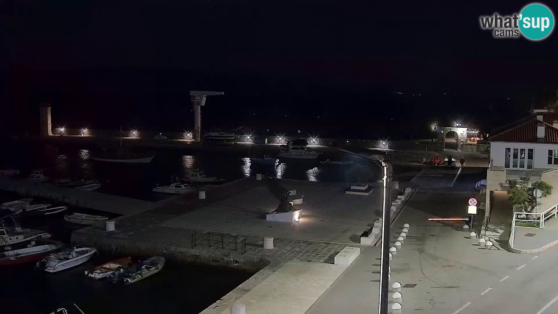 Senj Webcam – Panoramic view of Senj riva