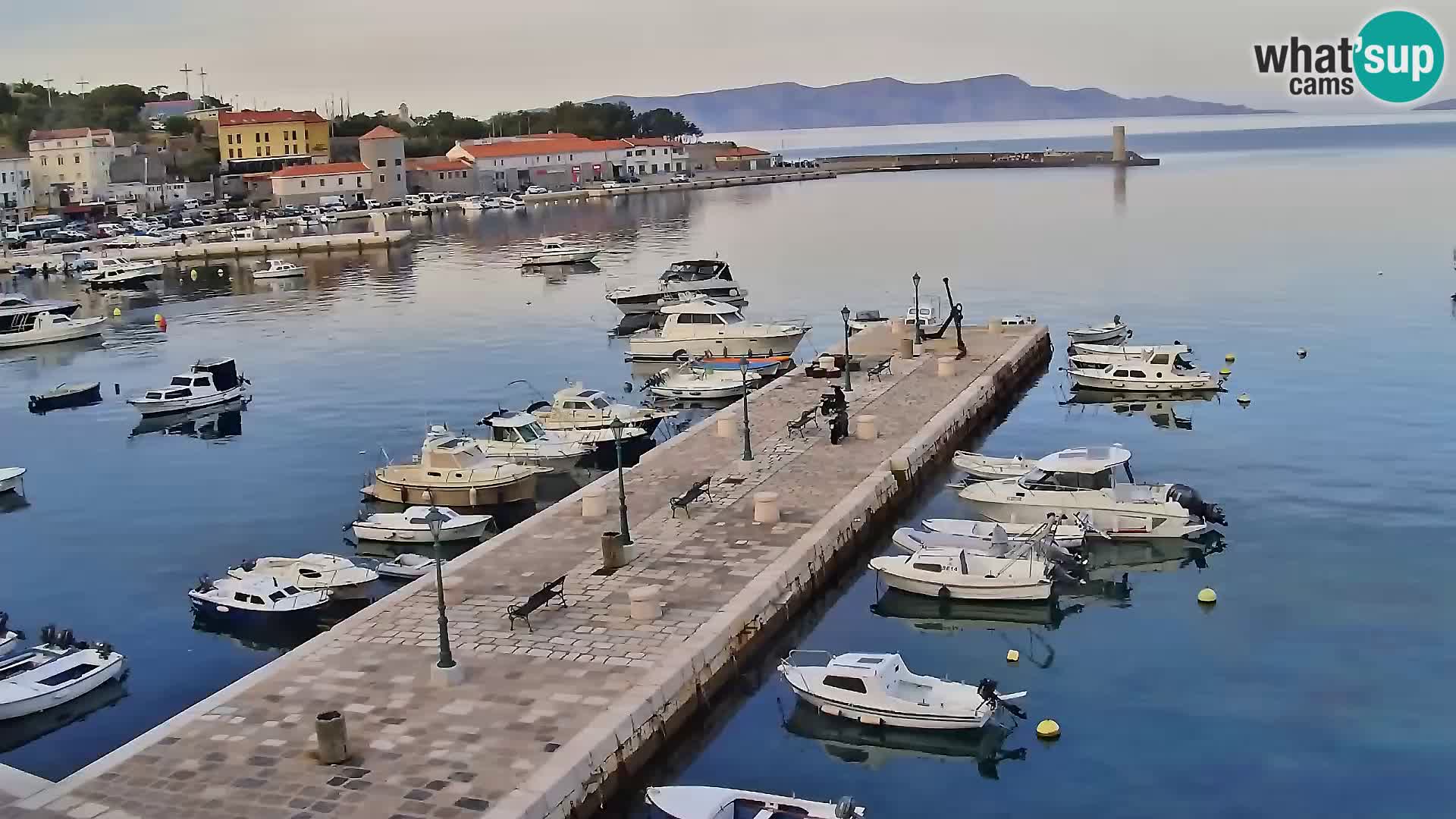 Senj Webcam – Panoramic view of Senj riva
