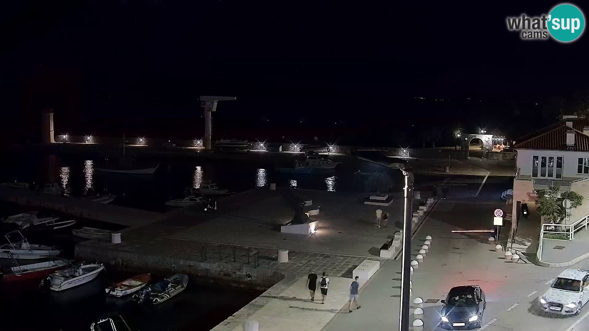 Senj camera en vivo – Vista panorámica de Senj riva