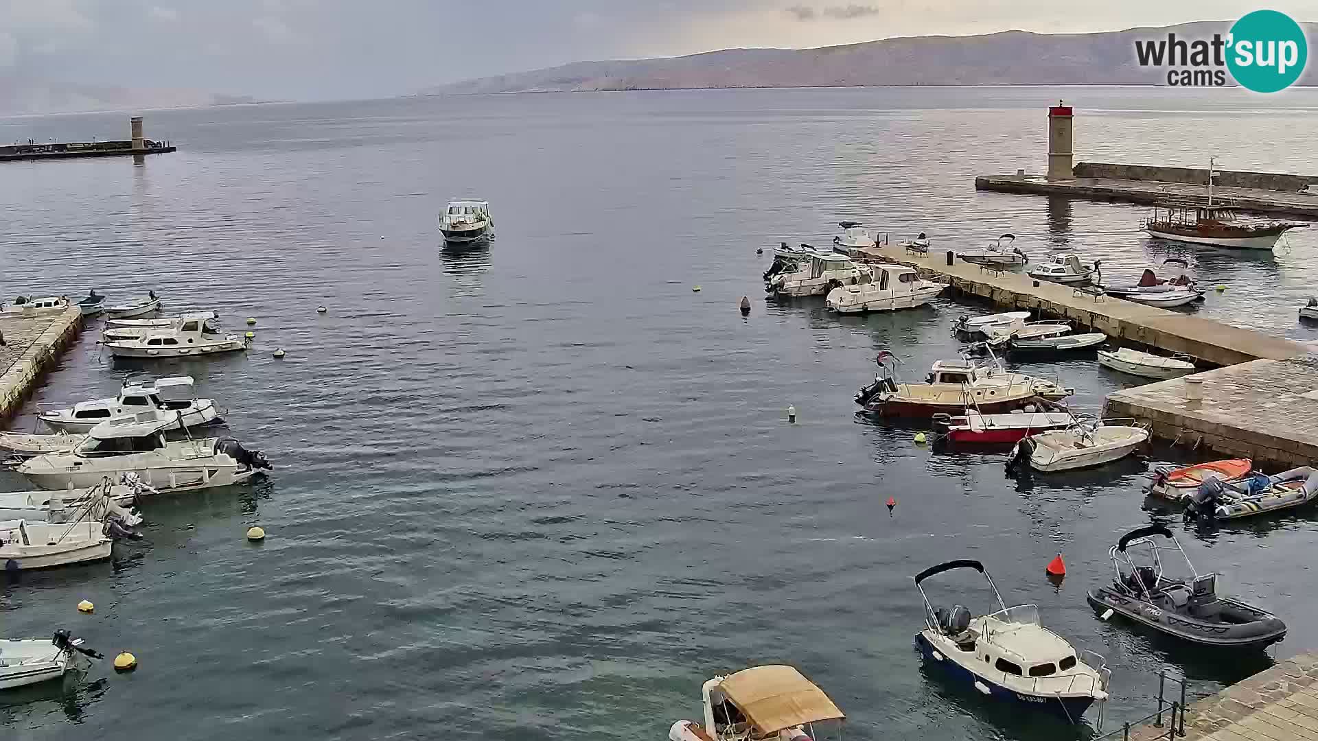 Senj Spletna kamera – pogled na obalo Senja