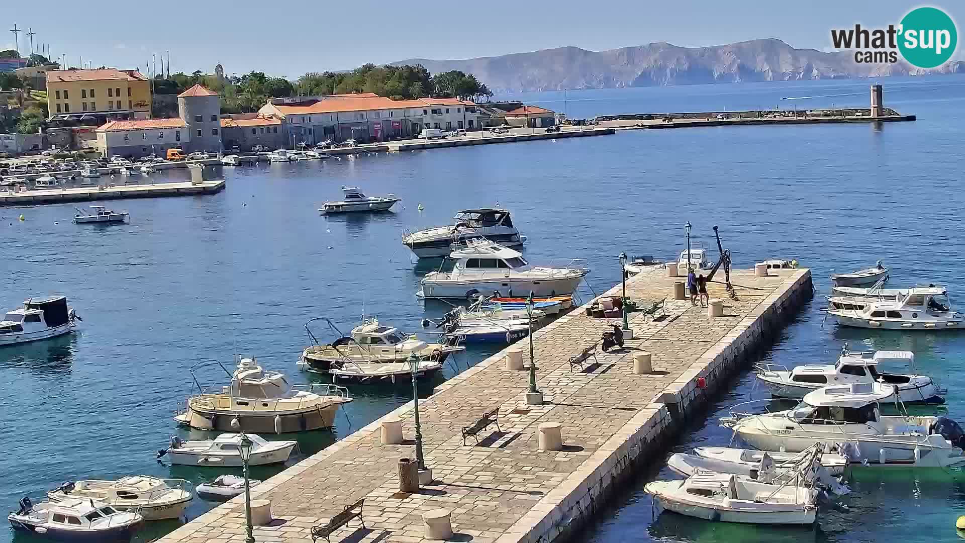 Senj Webcam – Panoramic view of Senj riva