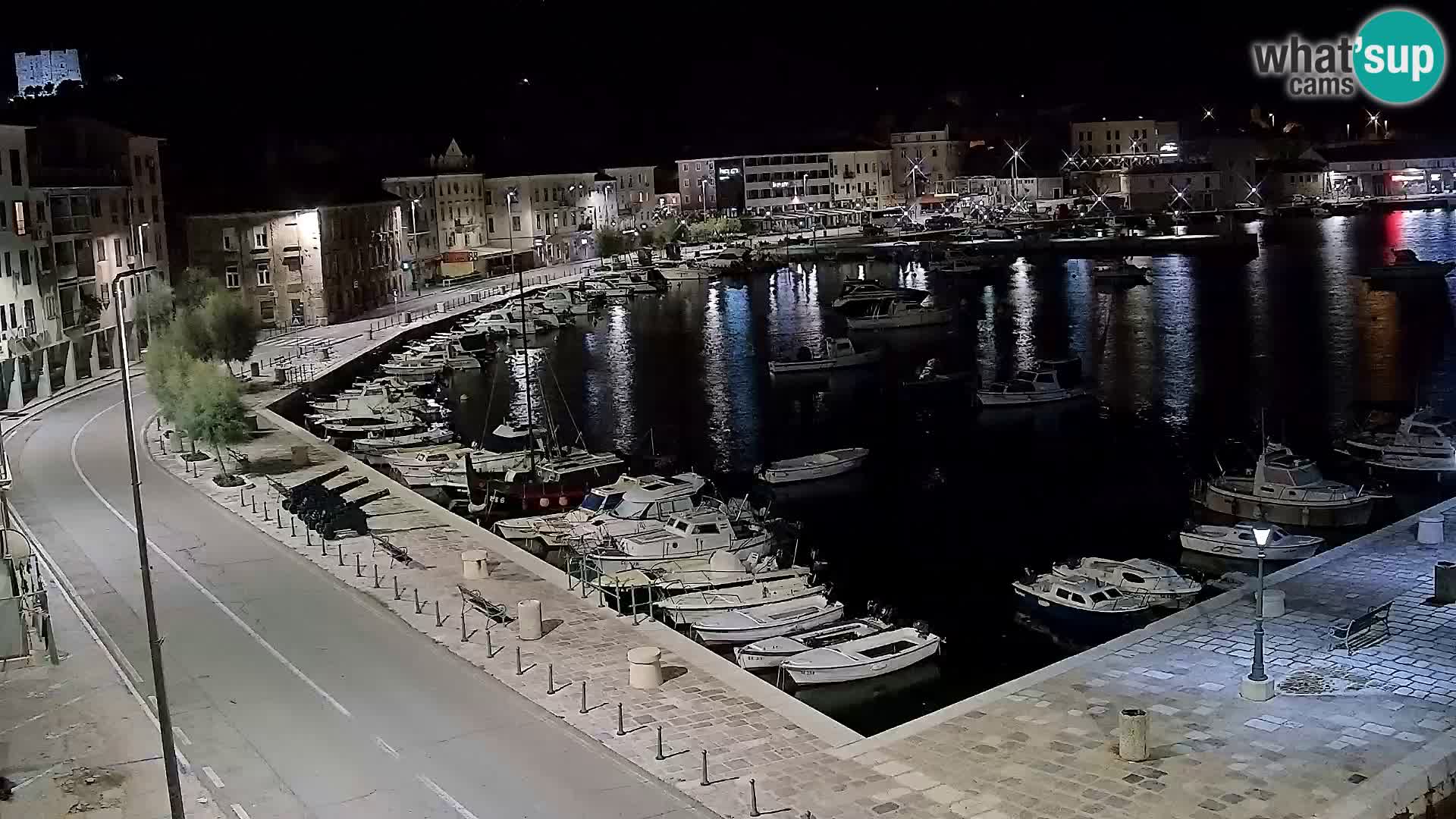 Webcam Segna – Panorama dell’lungomare di Senj