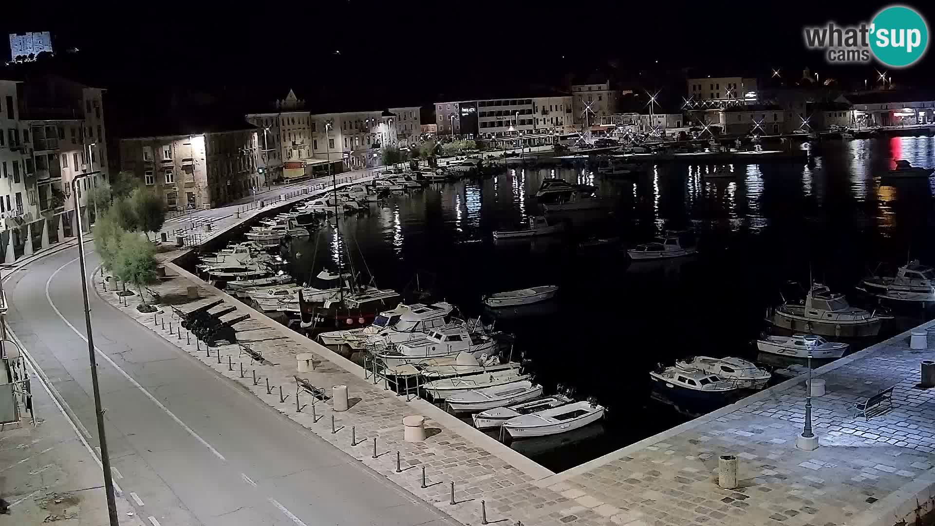 Senj Spletna kamera – pogled na obalo Senja