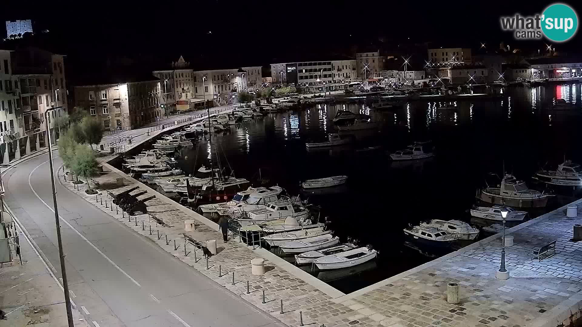 Senj Spletna kamera – pogled na obalo Senja